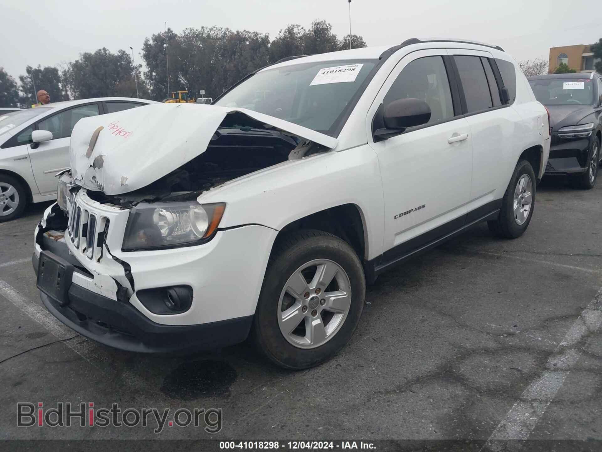 2014 JEEP COMPASS - VIN: 1C4NJCBA9ED539307 - Фото 2