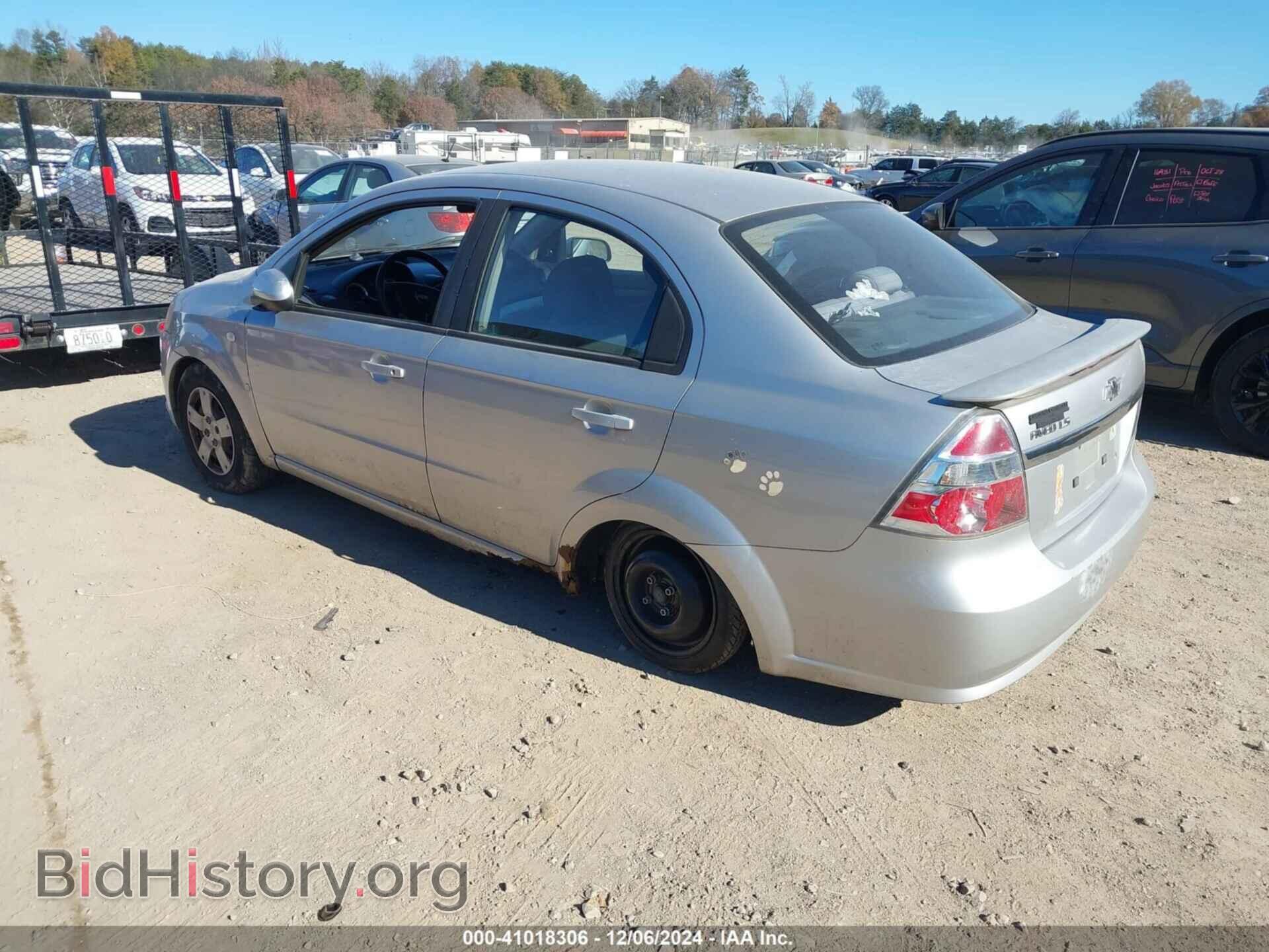 2008 CHEVROLET AVEO - VIN: KL1TD56688B138113 - Фото 3