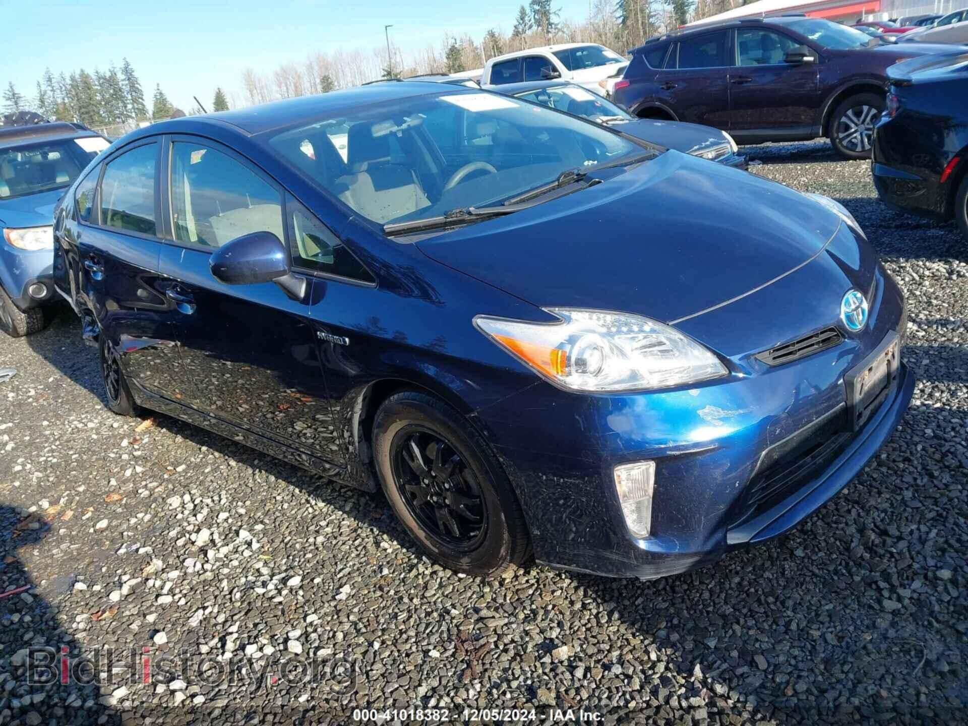 Photo JTDKN3DU2F1903021 - TOYOTA PRIUS 2015
