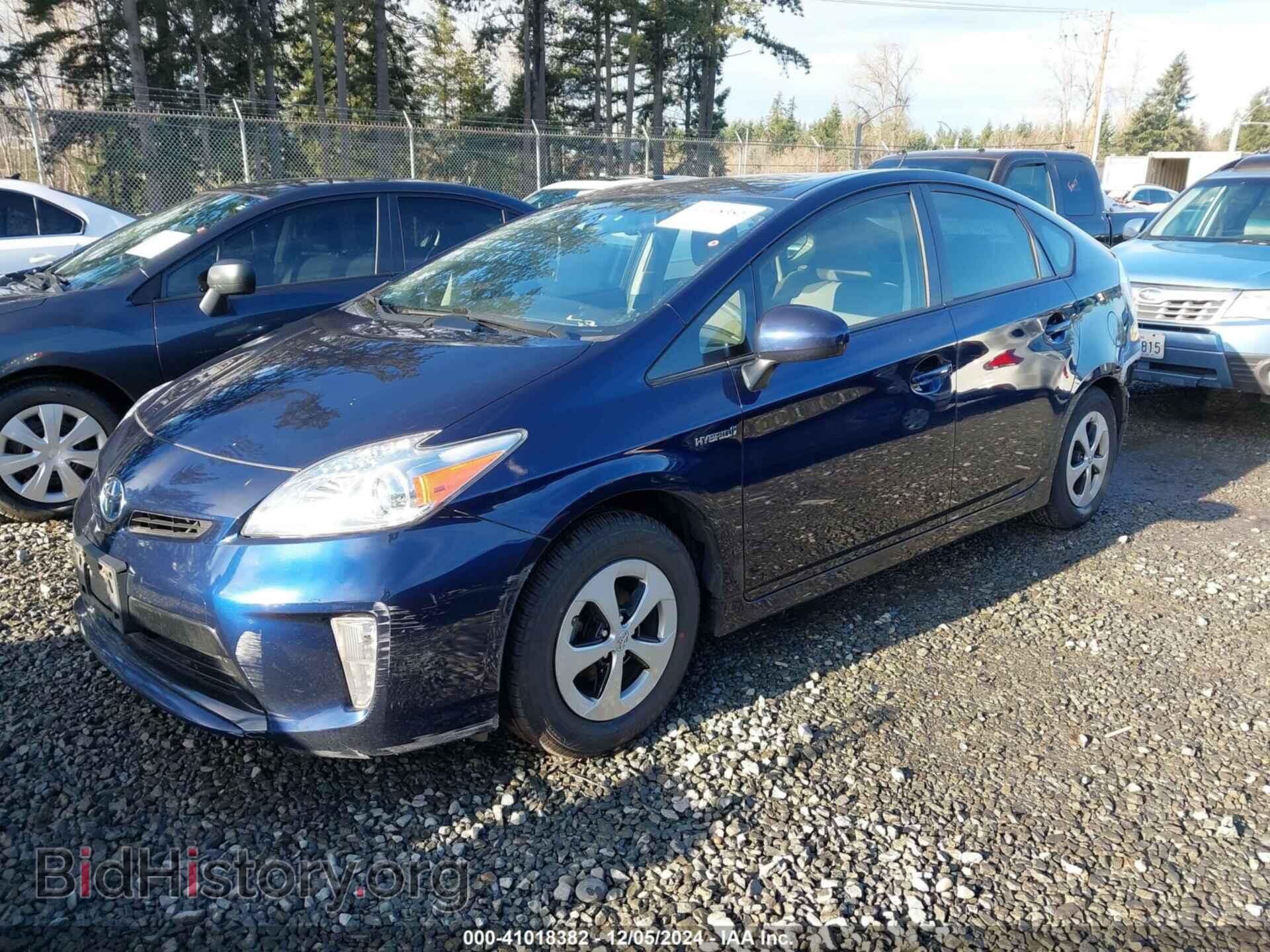 2015 TOYOTA PRIUS - VIN: JTDKN3DU2F1903021 - Фото 2