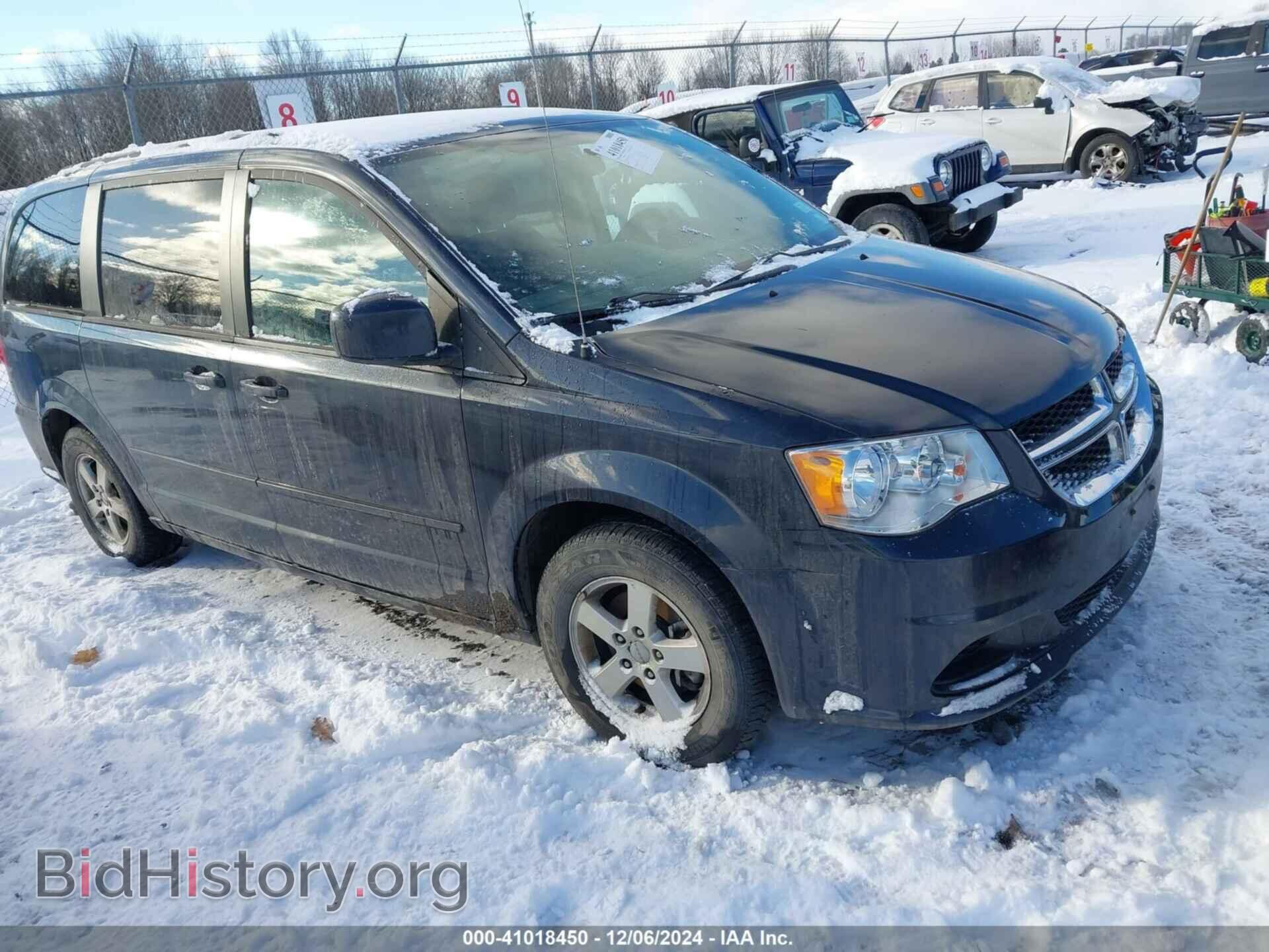 Photo 2C4RDGCG2DR627825 - DODGE GRAND CARAVAN 2013