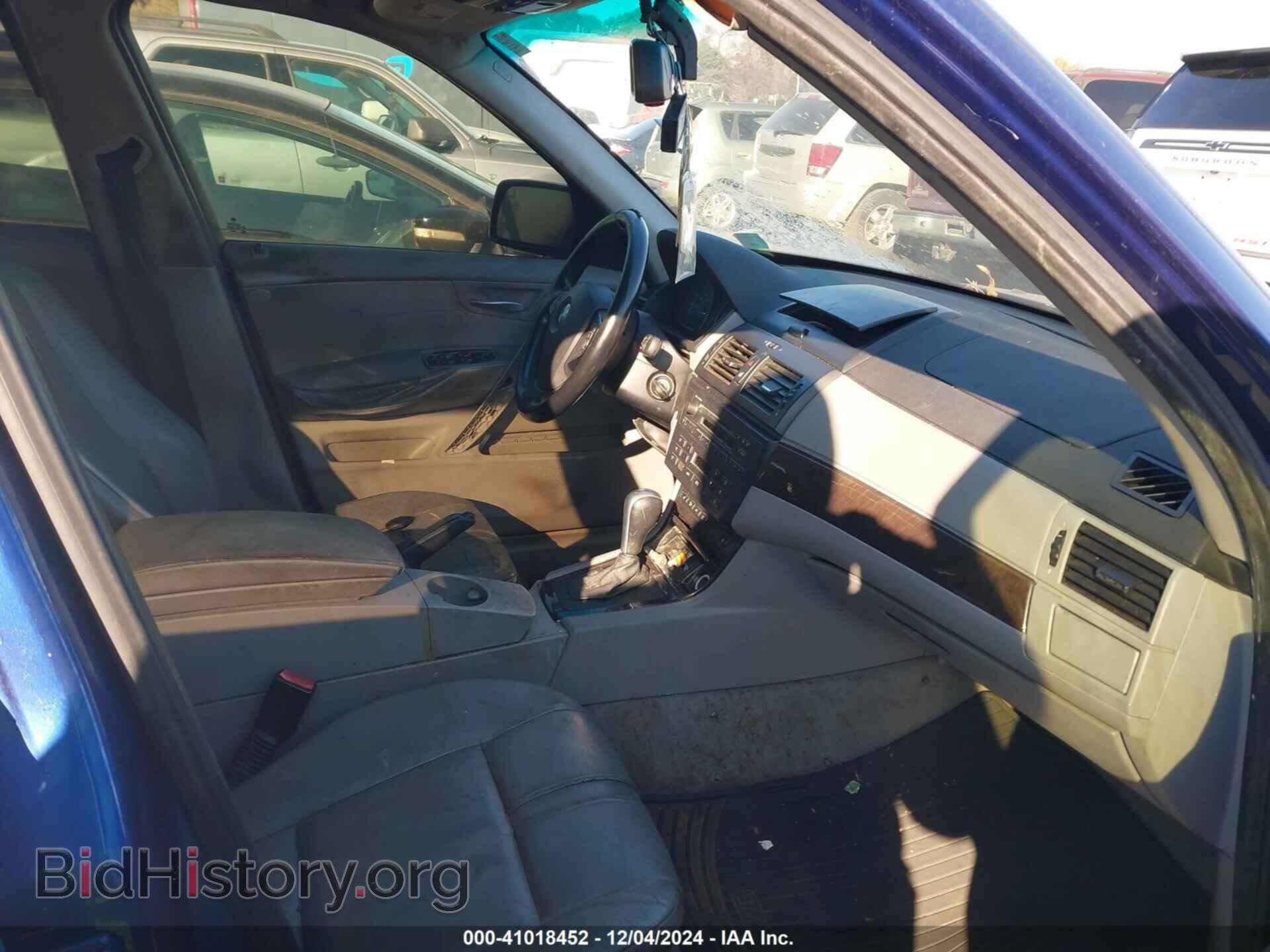 2007 BMW X3 - VIN: WBXPC93467WF04316 - Фото 5