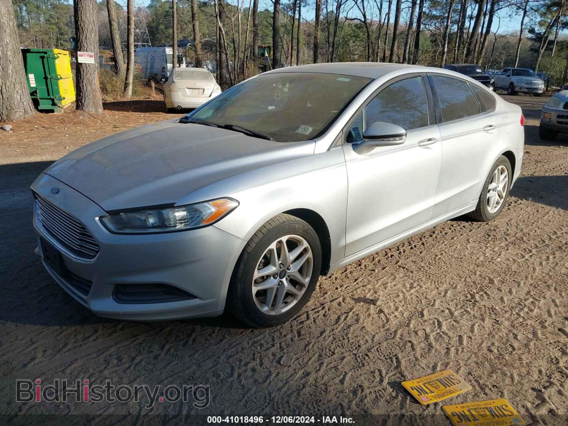 2013 FORD FUSION - VIN: 3FA6P0HR7DR306553 - Фото 2