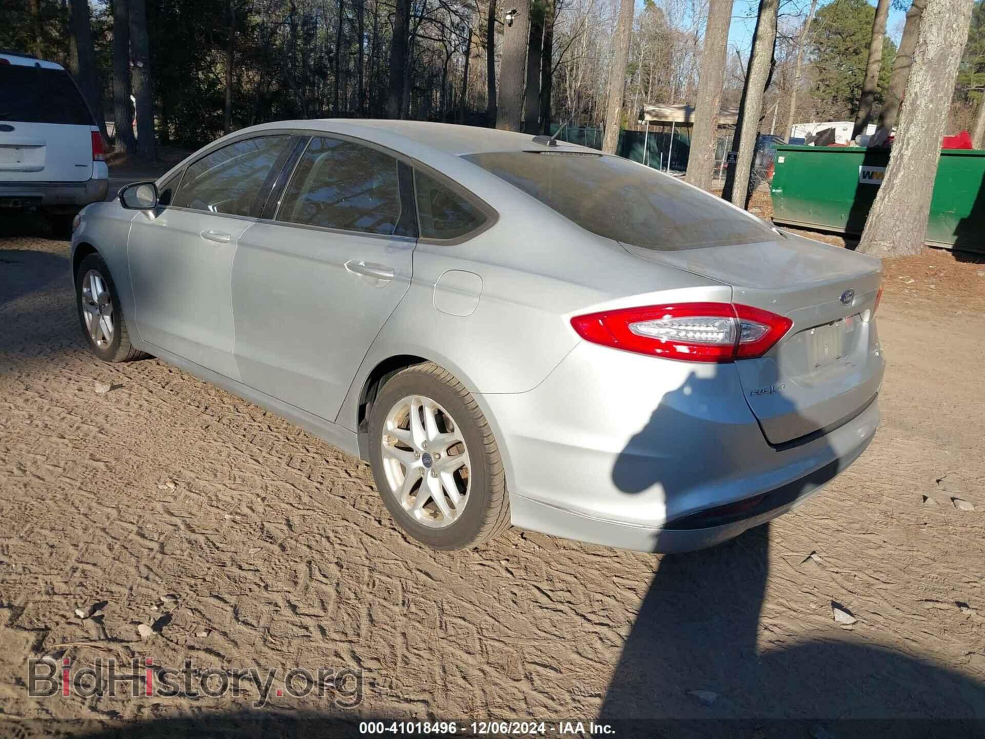 2013 FORD FUSION - VIN: 3FA6P0HR7DR306553 - Фото 3