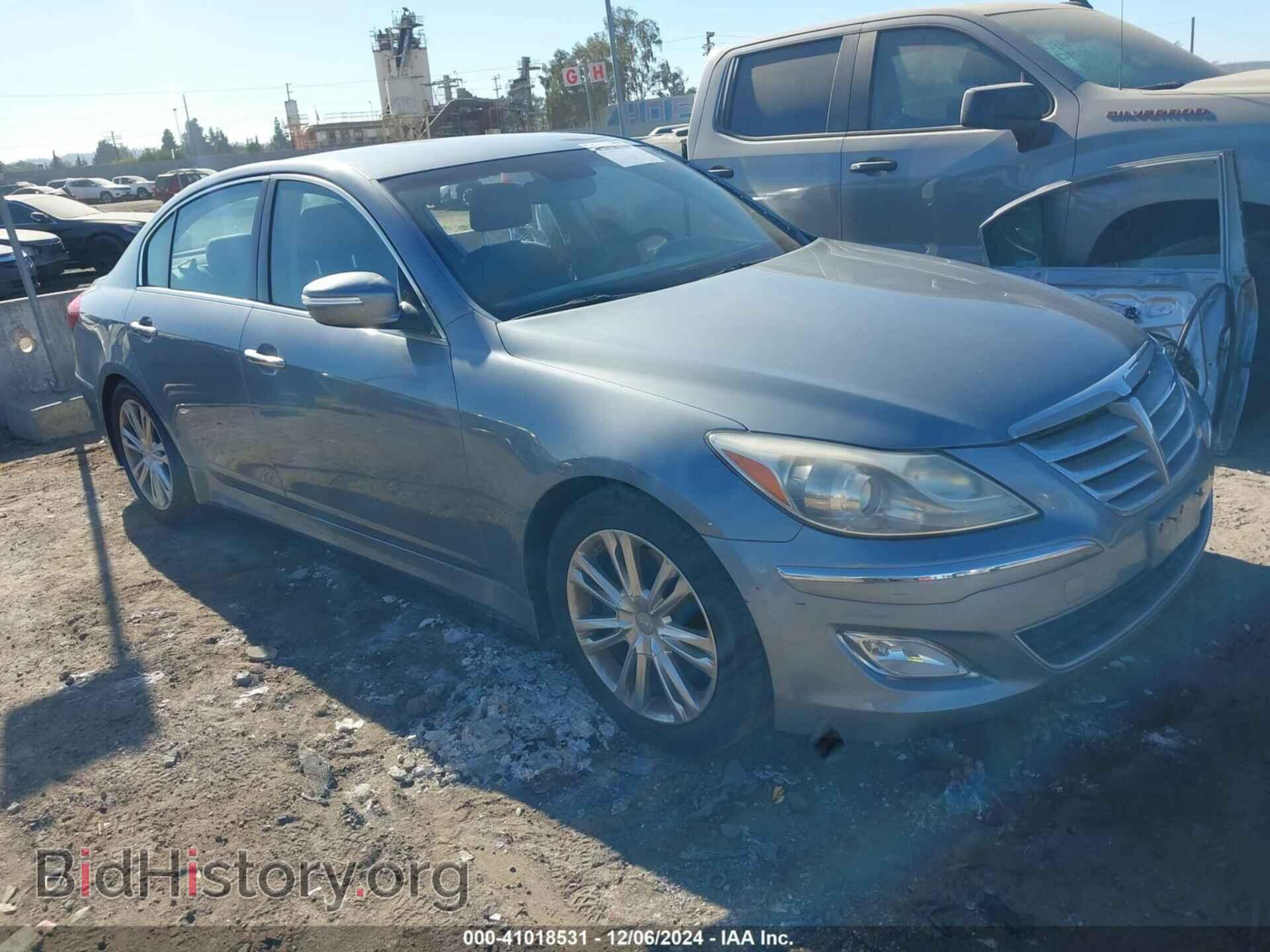 Photo KMHGC4DD0EU262316 - HYUNDAI GENESIS 2014