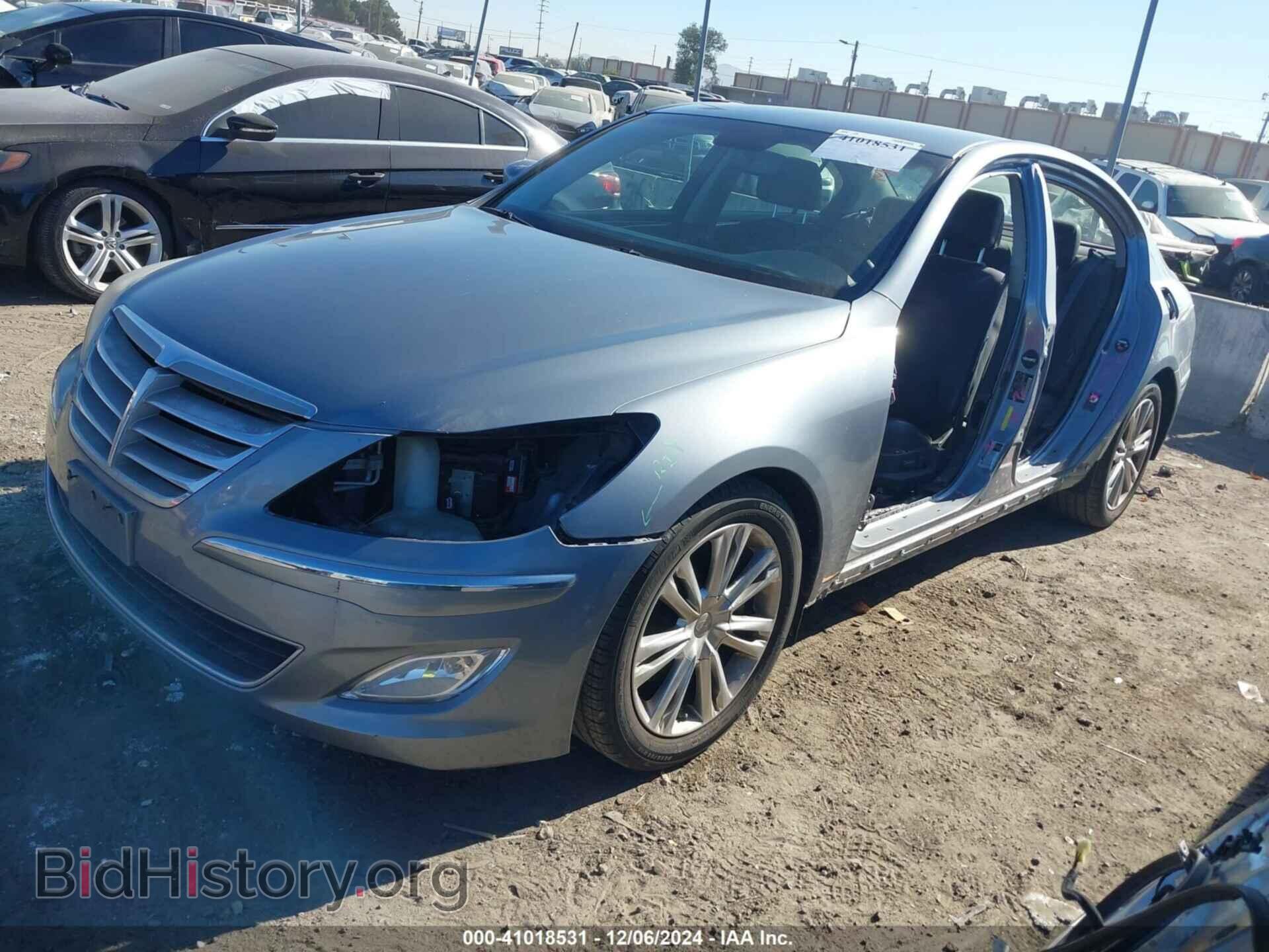 2014 HYUNDAI GENESIS - VIN: KMHGC4DD0EU262316 - Фото 2