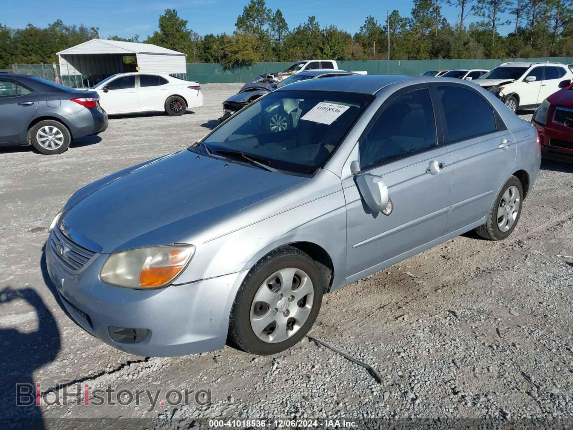 2007 KIA SPECTRA - VIN: KNAFE121175476534 - Фото 2