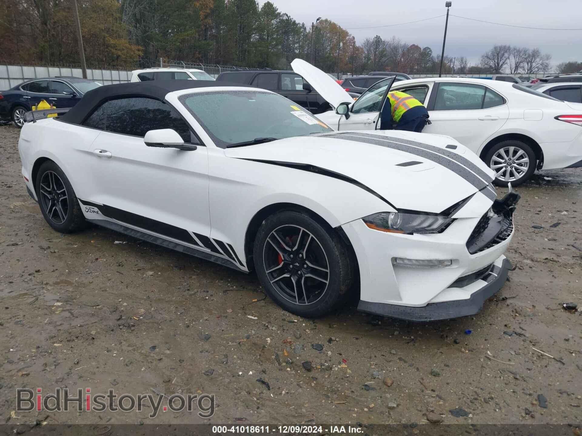 Фотография 1FATP8UHXJ5132801 - FORD MUSTANG 2018