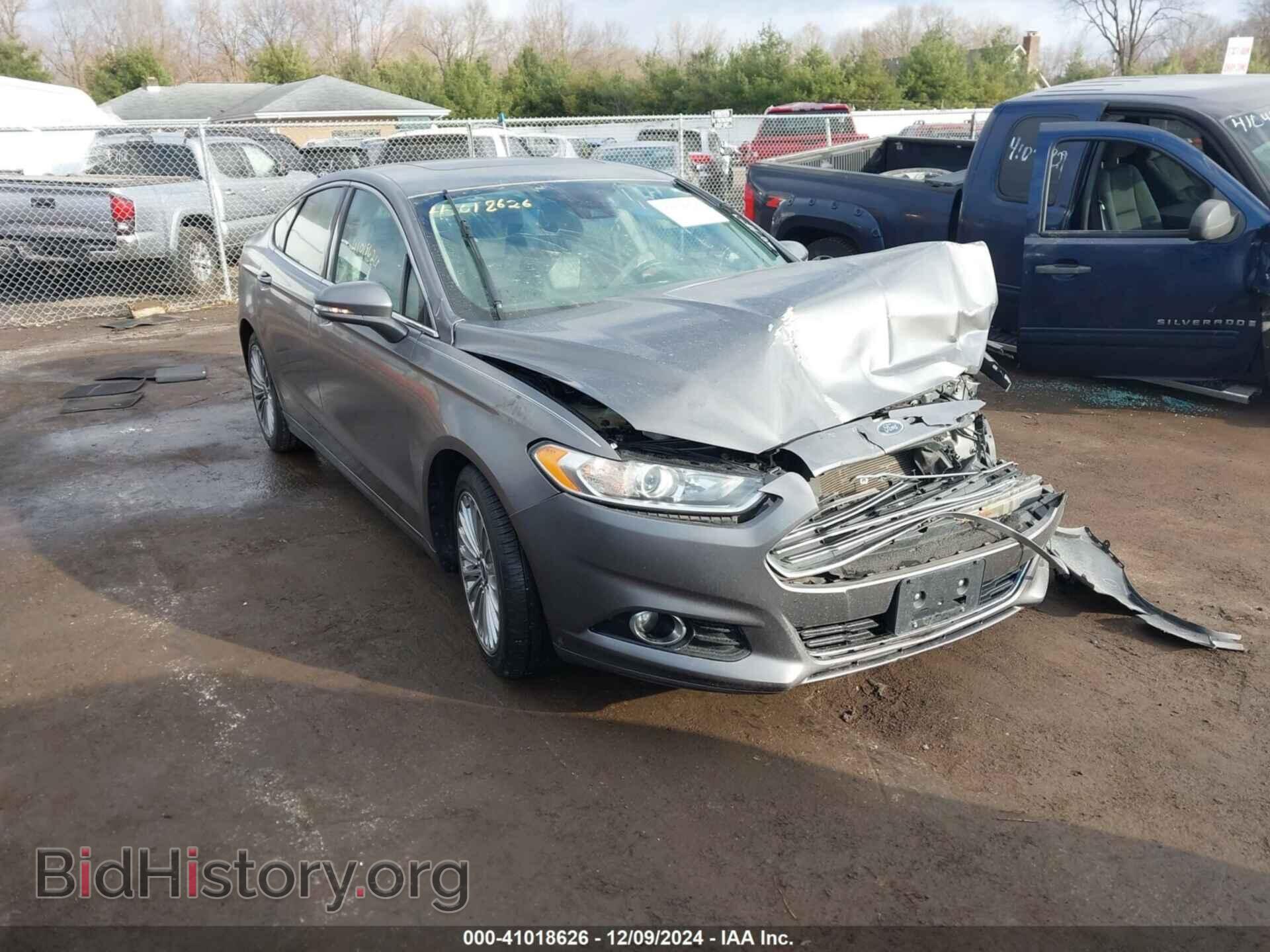 Photo 3FA6P0D94DR132706 - FORD FUSION 2013