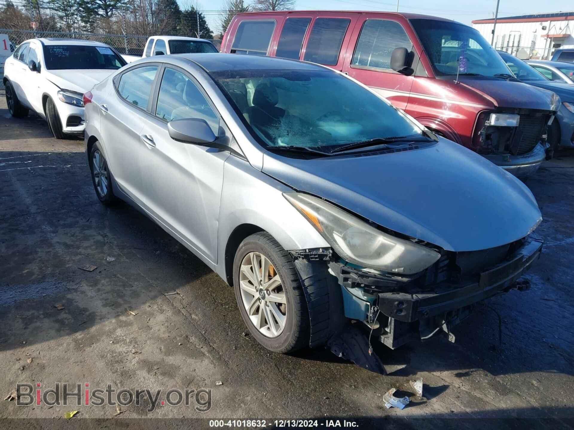 Photo KMHDH4AE1EU149685 - HYUNDAI ELANTRA 2014