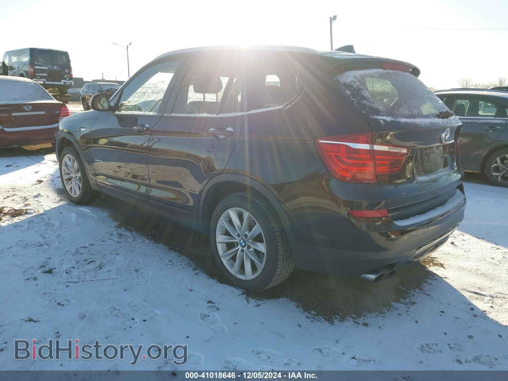 2016 BMW X3 - VIN: 5UXWX9C59G0D71798 - Фото 3