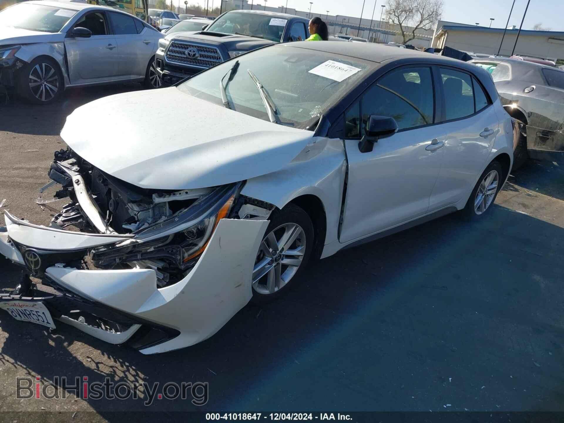 2021 TOYOTA COROLLA - VIN: JTND4MBE3M3115827 - Фото 2