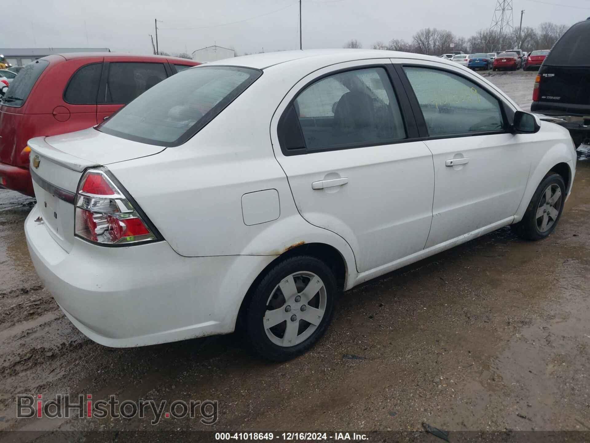 2011 CHEVROLET AVEO - VIN: KL1TD5DE9BB153916 - Фото 4
