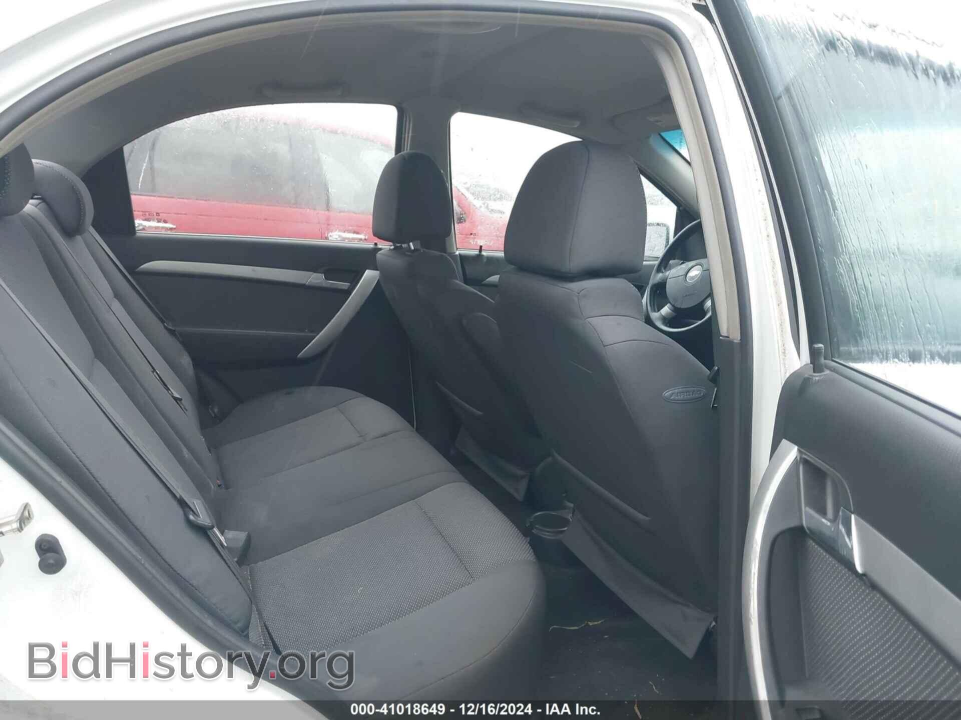 2011 CHEVROLET AVEO - VIN: KL1TD5DE9BB153916 - Фото 8
