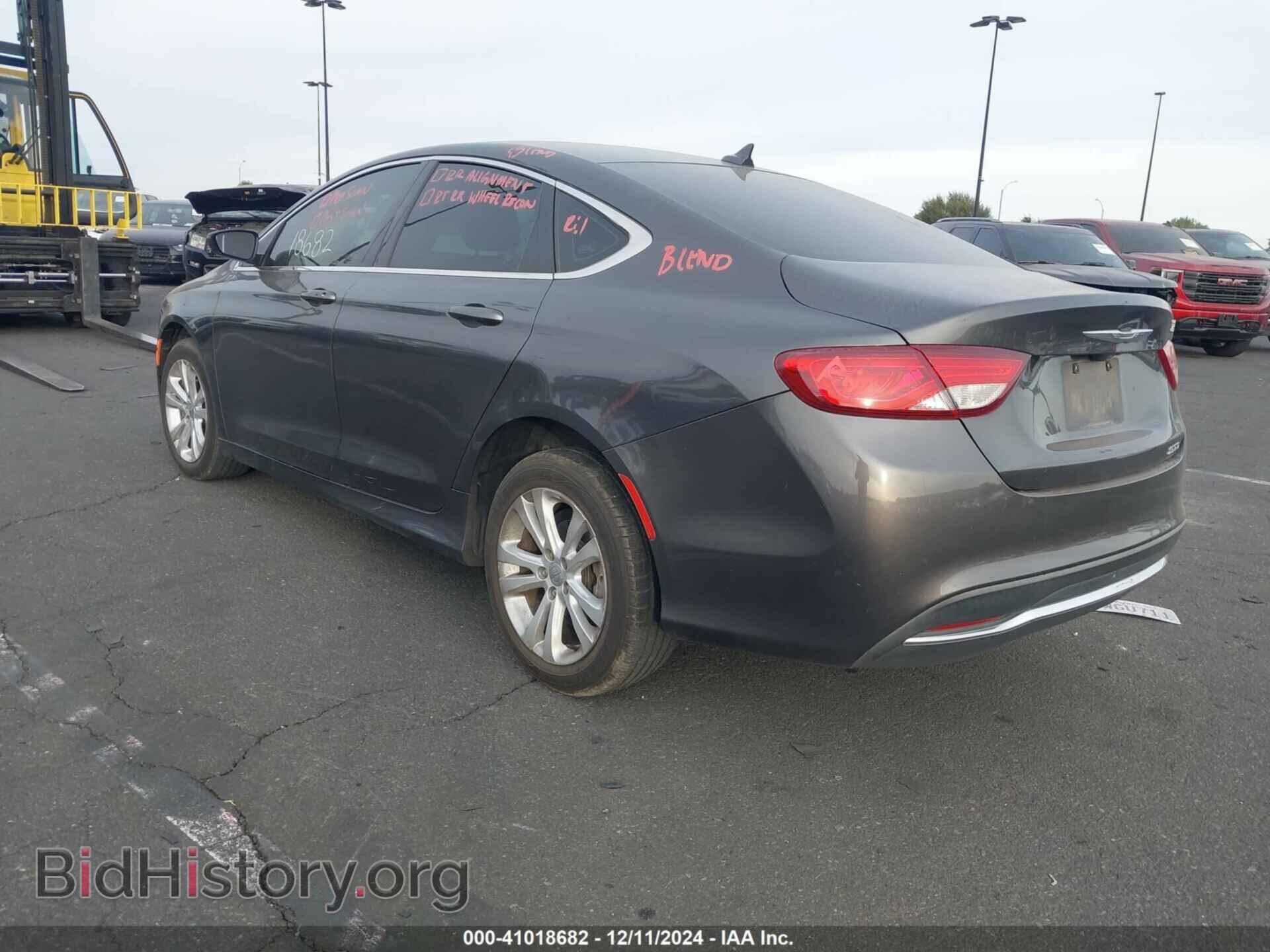 2015 CHRYSLER 200 - VIN: 1C3CCCAB7FN647999 - Фото 3