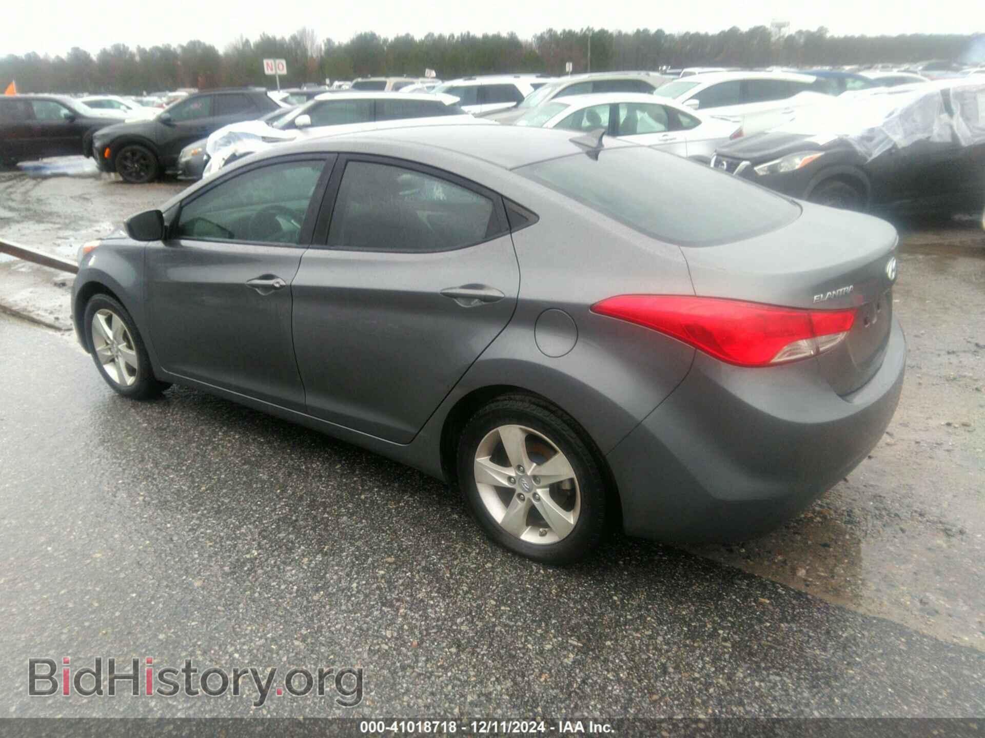 2012 HYUNDAI ELANTRA - VIN: 5NPDH4AEXCH106393 - Фото 3
