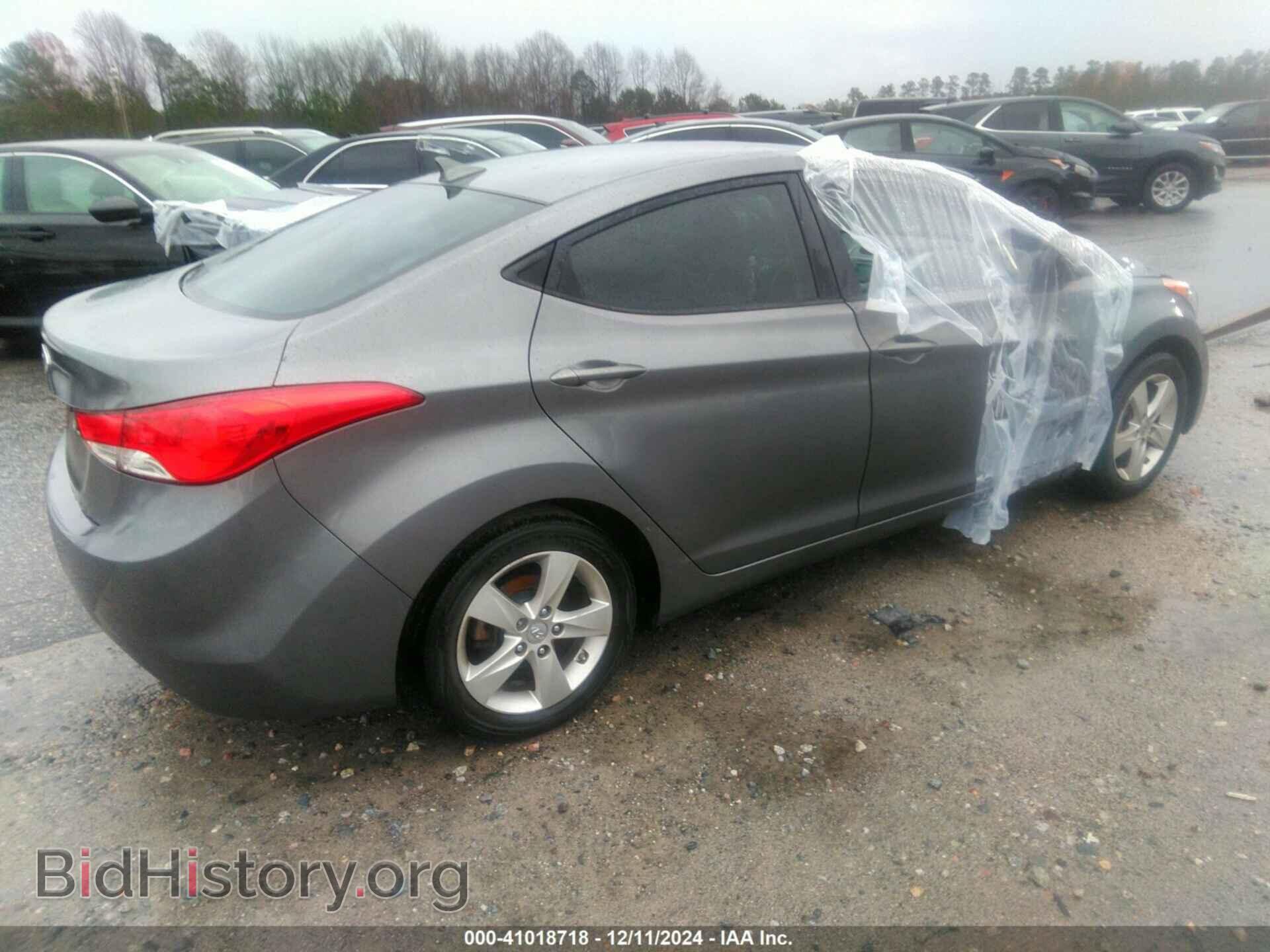 2012 HYUNDAI ELANTRA - VIN: 5NPDH4AEXCH106393 - Фото 4