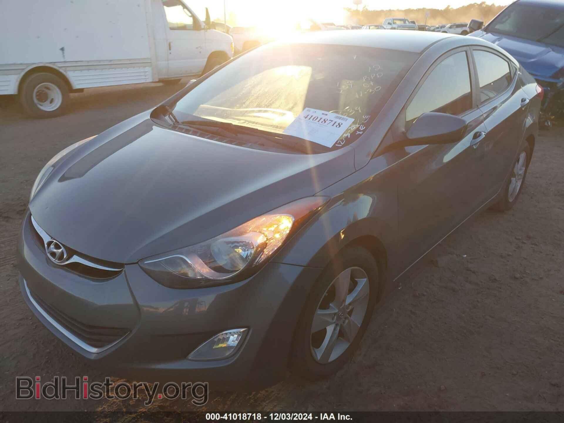 2012 HYUNDAI ELANTRA - VIN: 5NPDH4AEXCH106393 - Фото 6