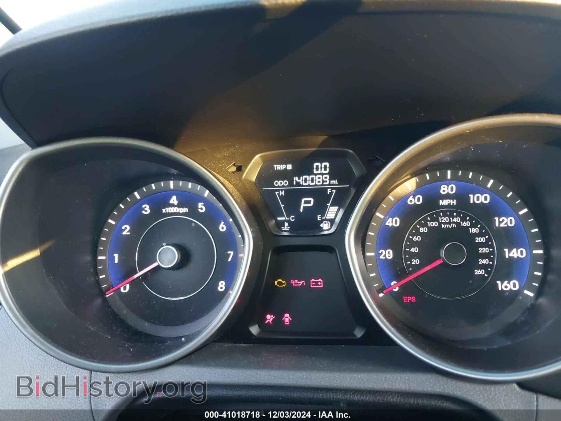 2012 HYUNDAI ELANTRA - VIN: 5NPDH4AEXCH106393 - Фото 7