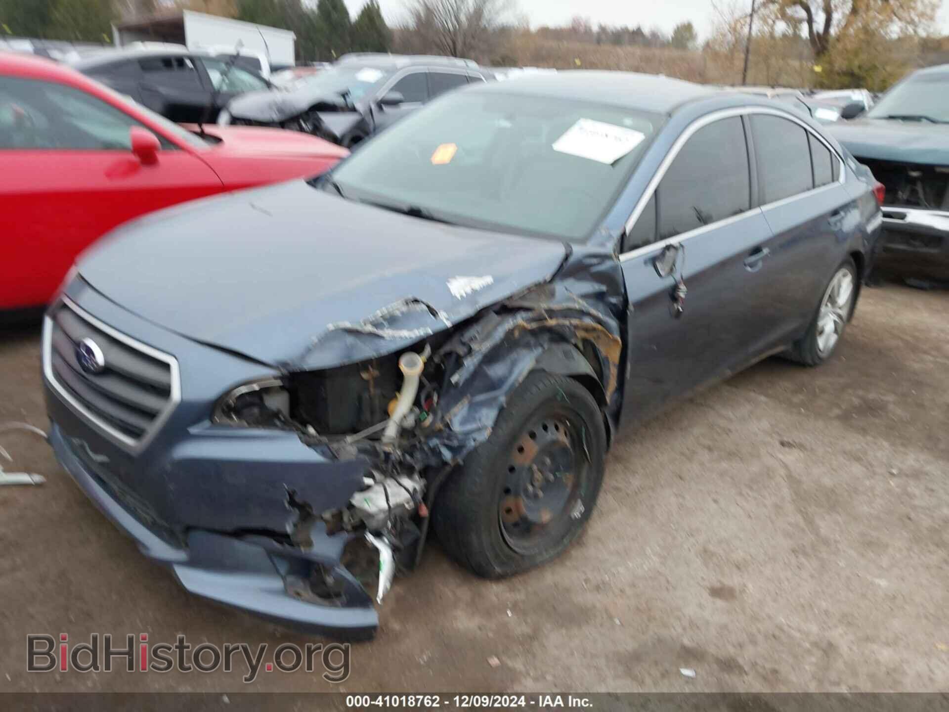 2015 SUBARU LEGACY - VIN: 4S3BNBA67F3014445 - Фото 2