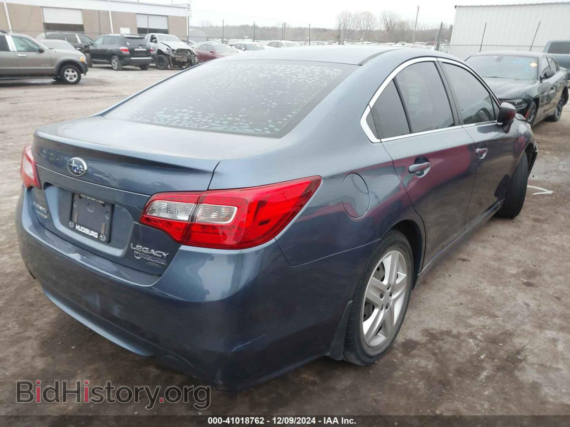 2015 SUBARU LEGACY - VIN: 4S3BNBA67F3014445 - Фото 4