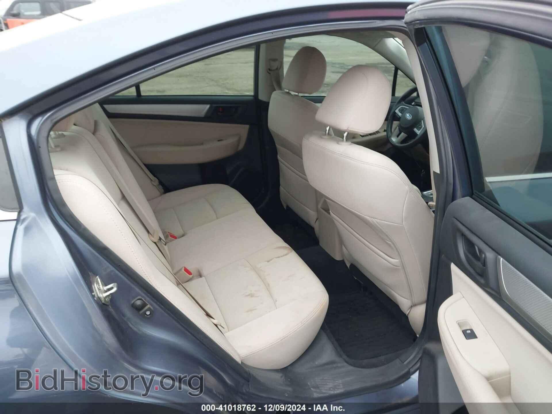 2015 SUBARU LEGACY - VIN: 4S3BNBA67F3014445 - Фото 8