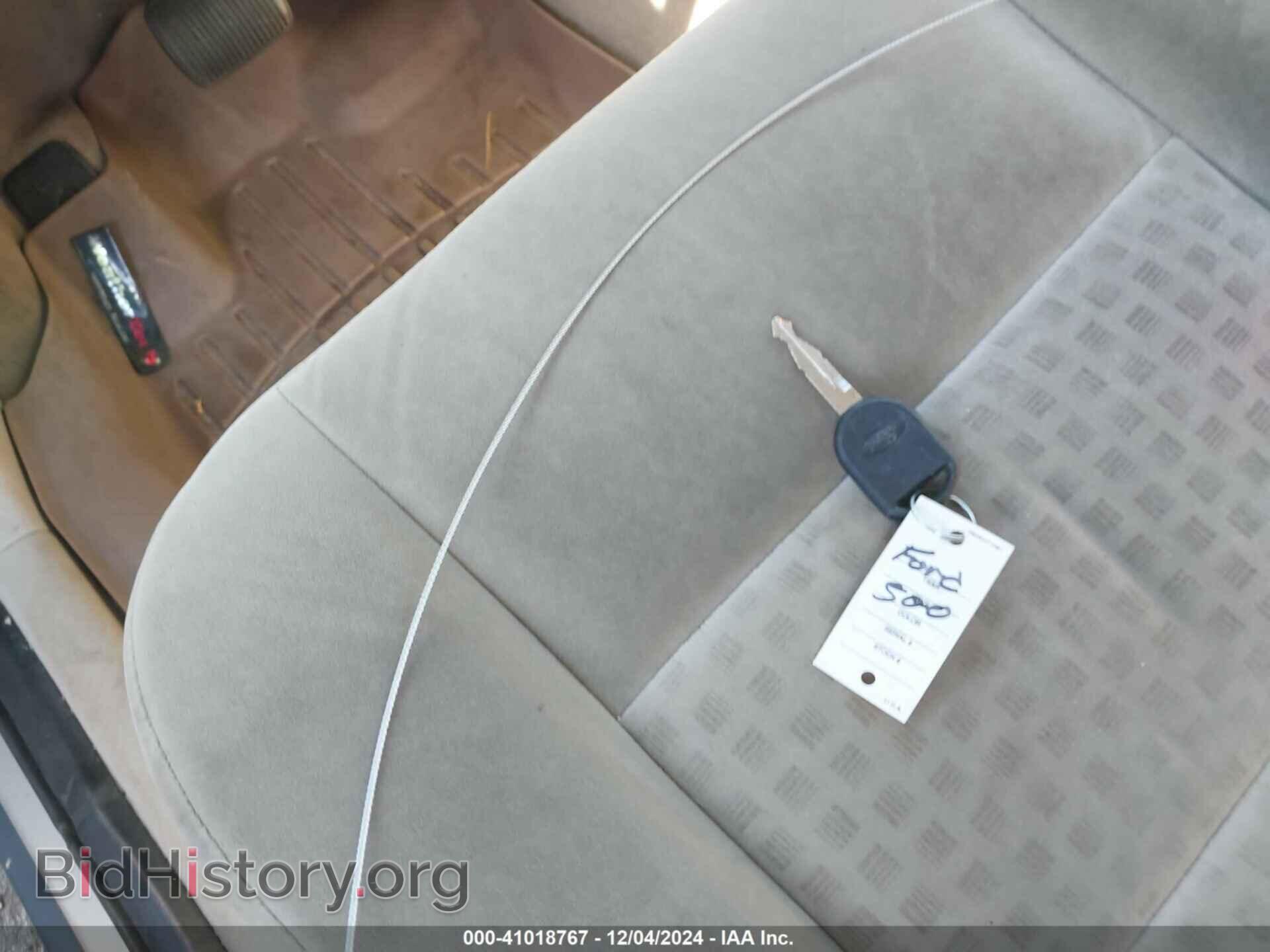 2005 FORD FIVE HUNDRED - VIN: 1FAFP23185G179186 - Фото 11