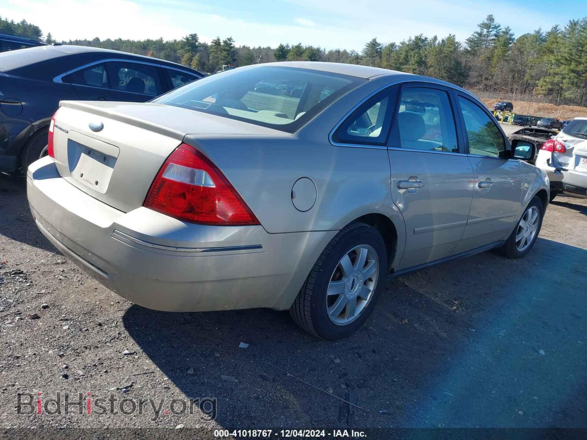 2005 FORD FIVE HUNDRED - VIN: 1FAFP23185G179186 - Фото 4