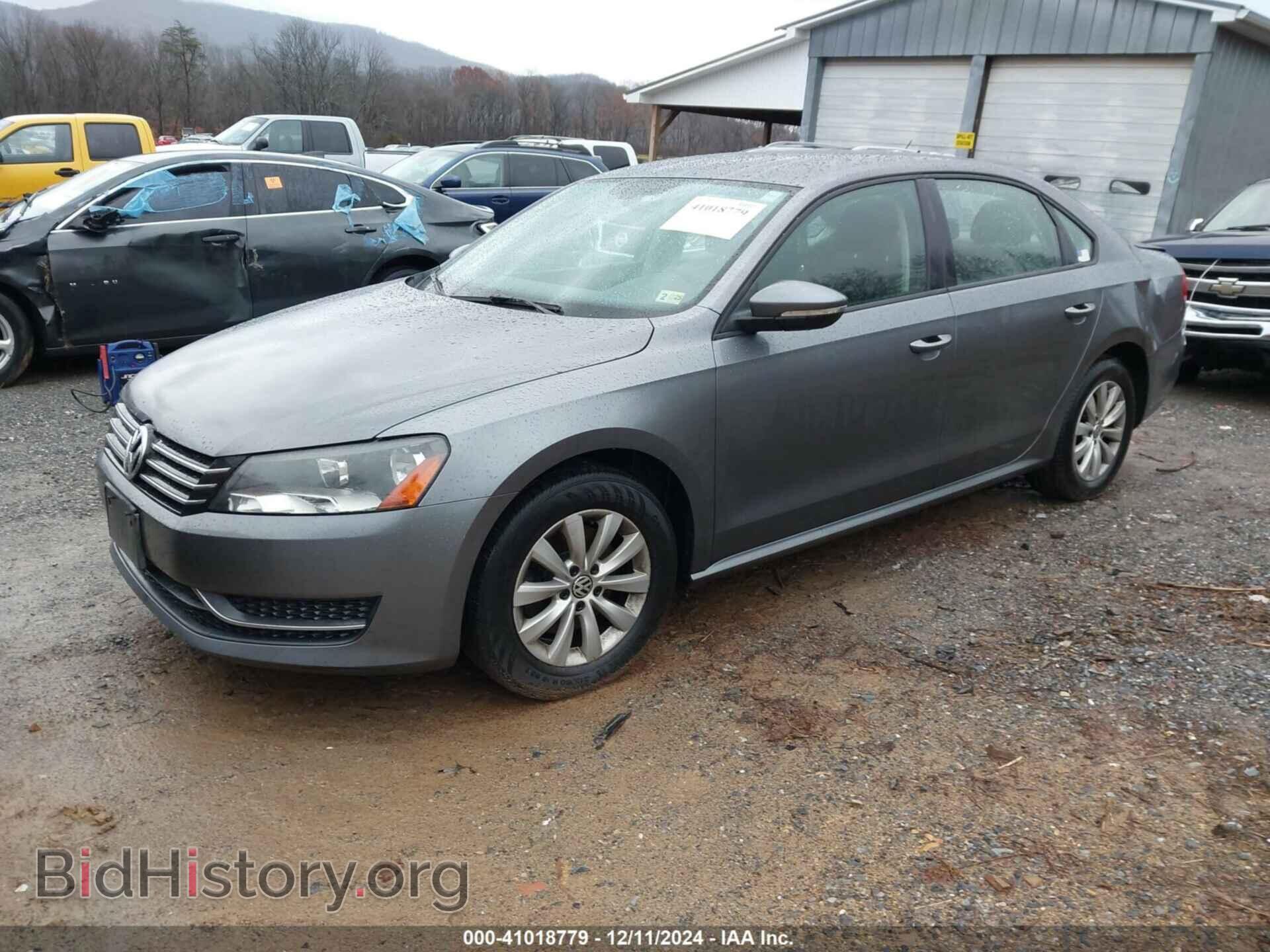 2012 VOLKSWAGEN PASSAT - VIN: 1VWAP7A39CC017249 - Фото 2