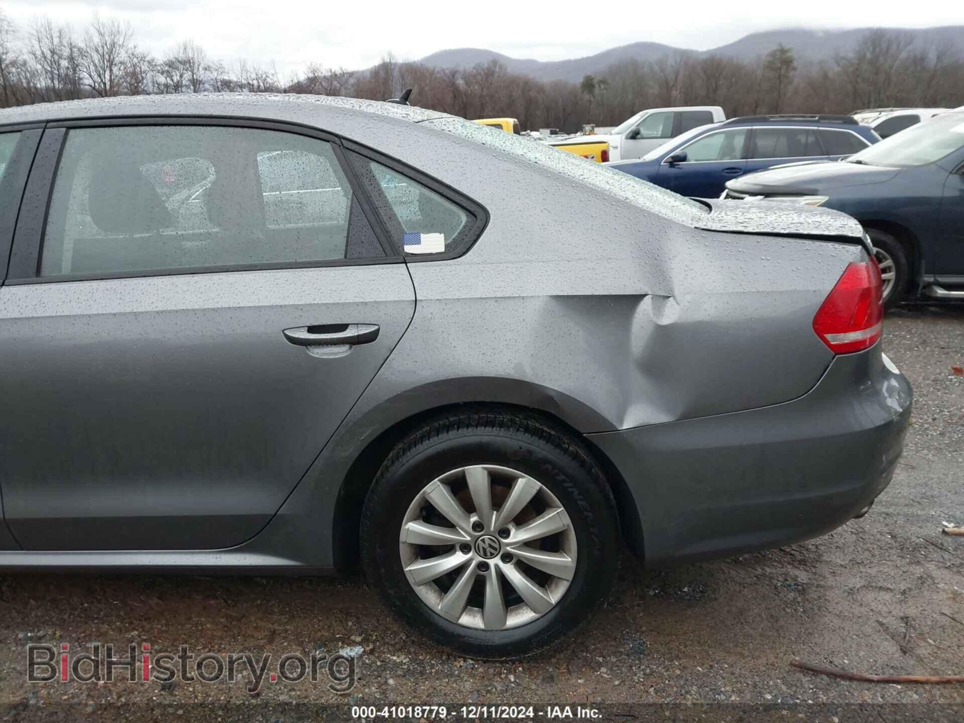 2012 VOLKSWAGEN PASSAT - VIN: 1VWAP7A39CC017249 - Фото 14