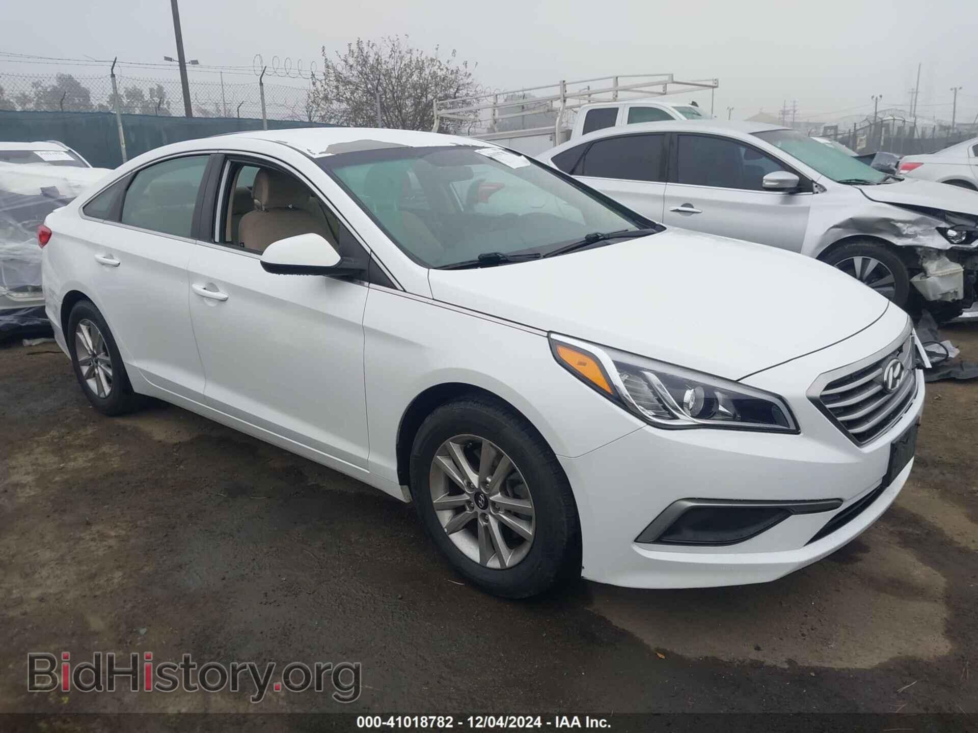 Фотография 5NPE24AF6HH593341 - HYUNDAI SONATA 2017