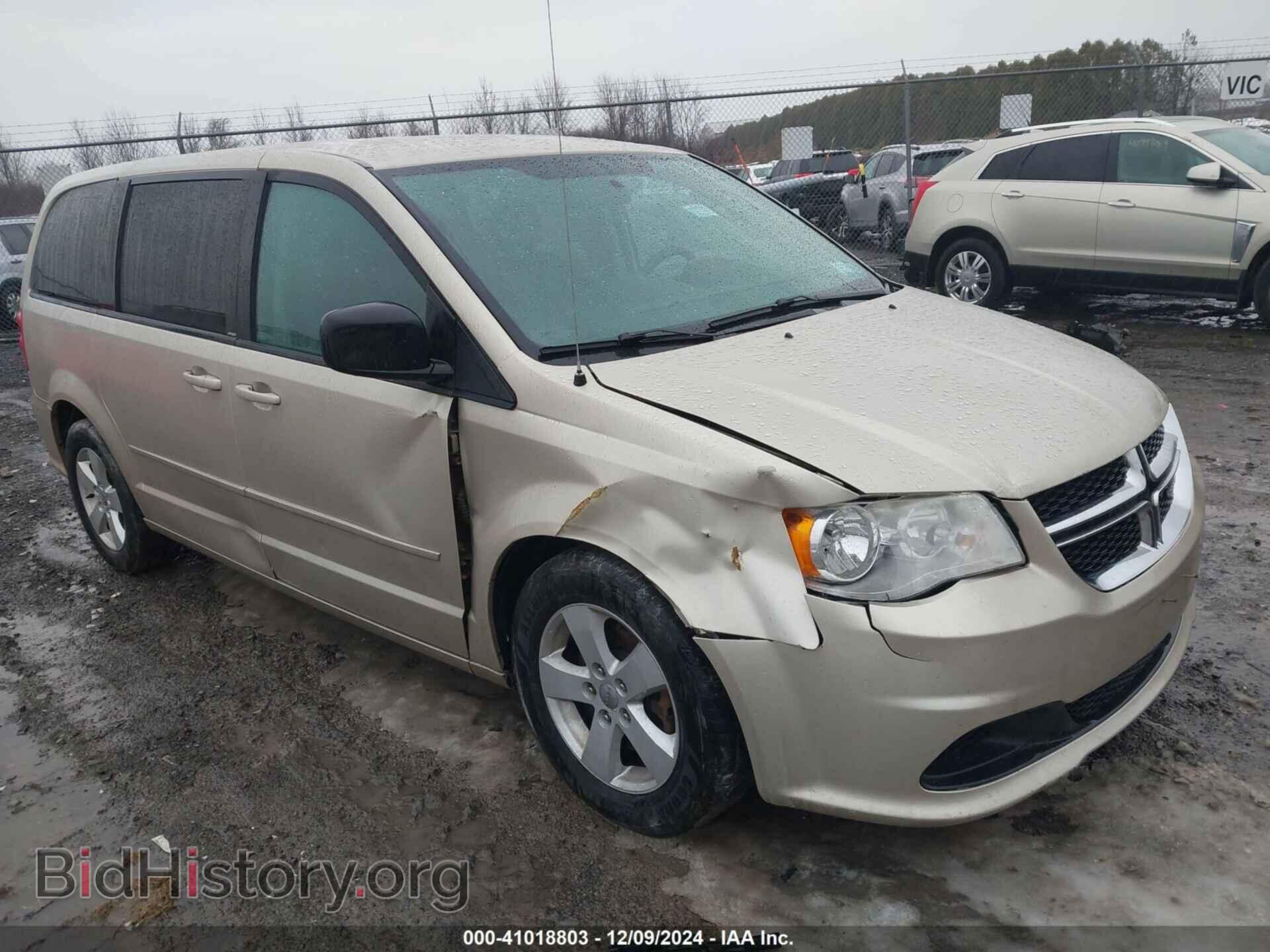 Photo 2C4RDGBG3DR792395 - DODGE GRAND CARAVAN 2013