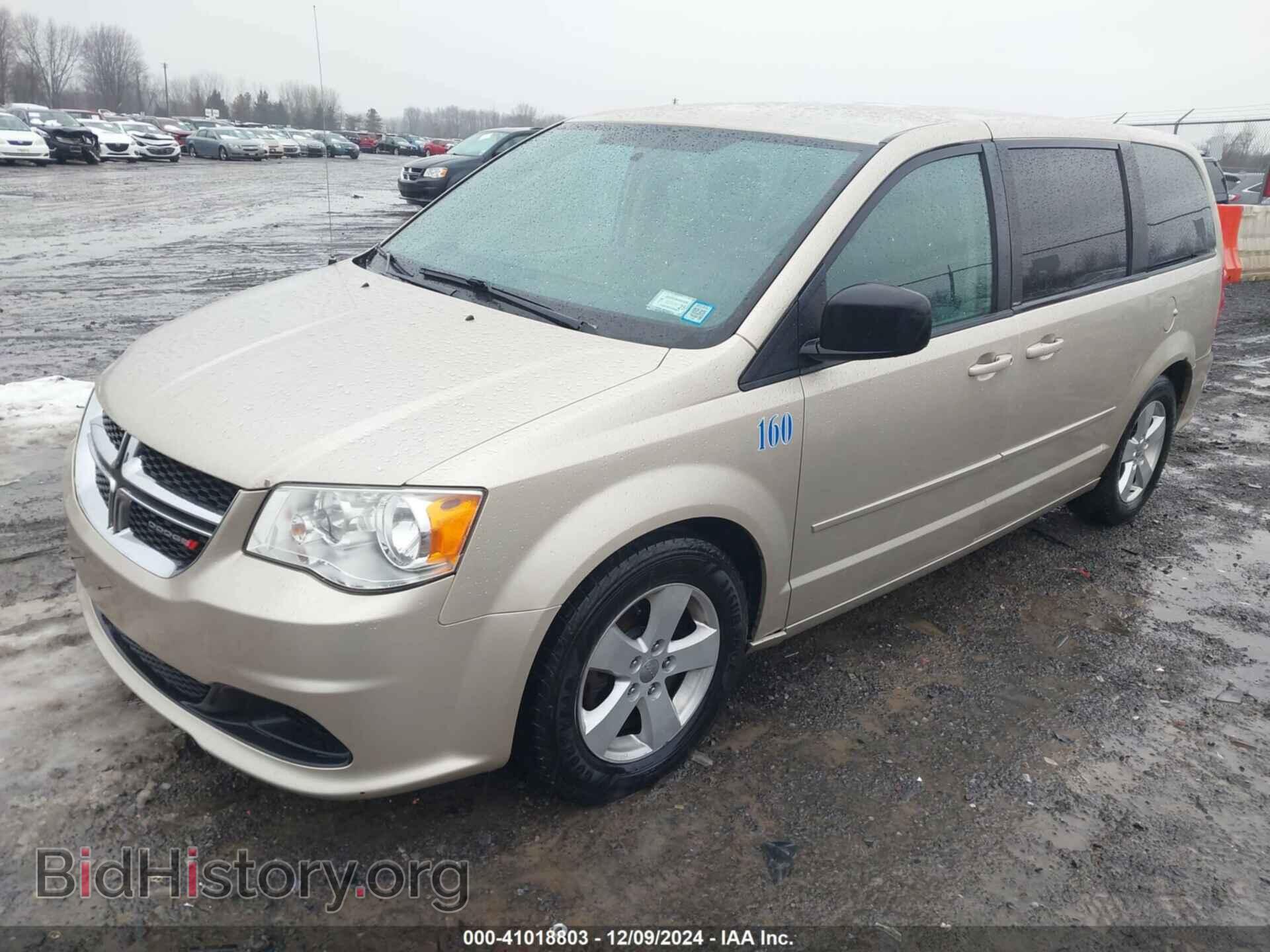 2013 DODGE GRAND CARAVAN - VIN: 2C4RDGBG3DR792395 - Фото 2