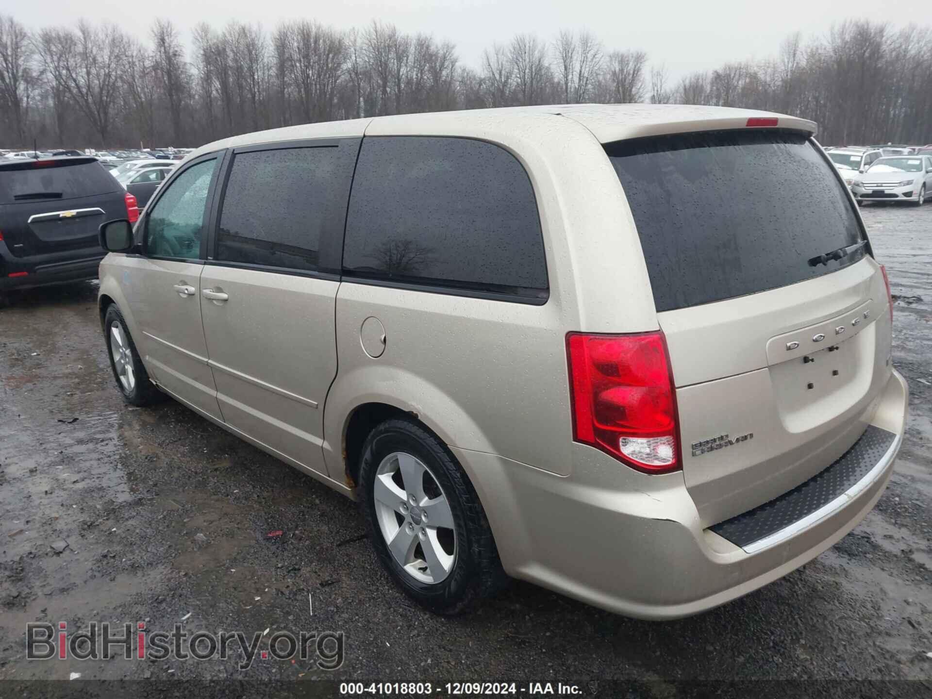 2013 DODGE GRAND CARAVAN - VIN: 2C4RDGBG3DR792395 - Фото 3
