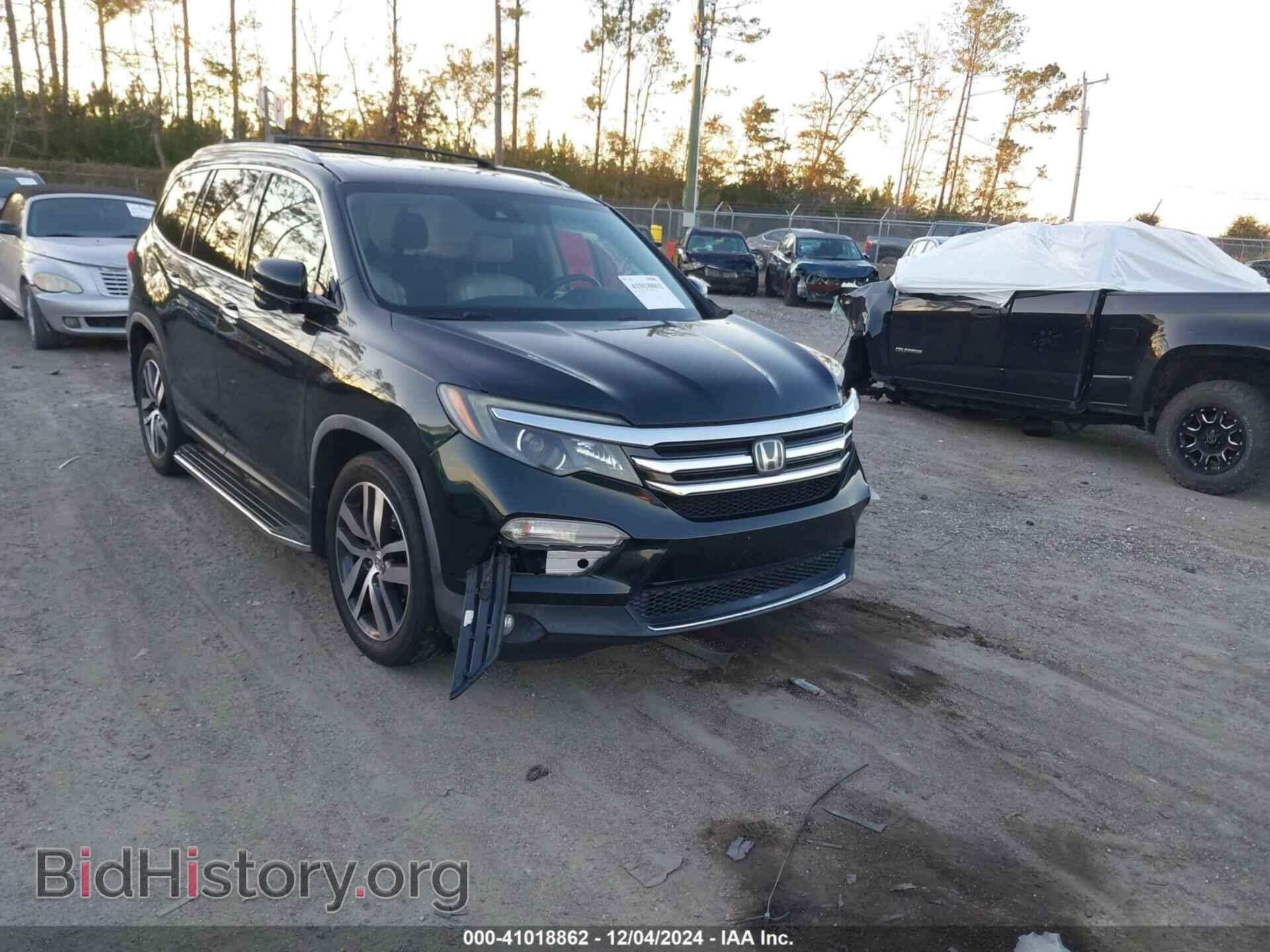 Фотография 5FNYF5H94GB041356 - HONDA PILOT 2016