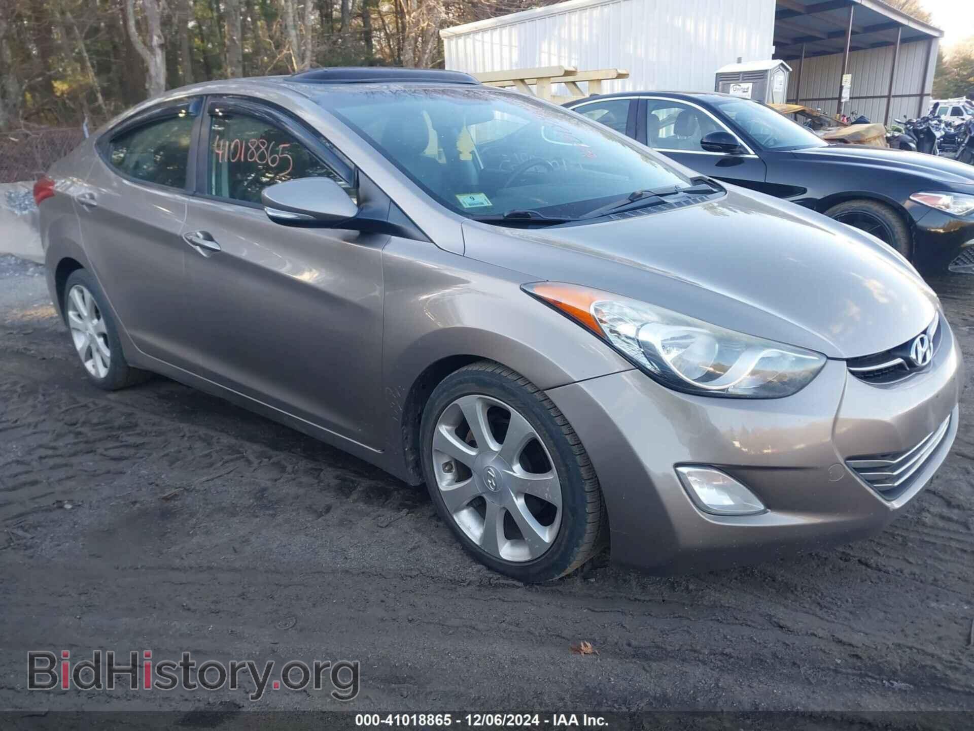 Photo 5NPDH4AE9BH055855 - HYUNDAI ELANTRA 2011