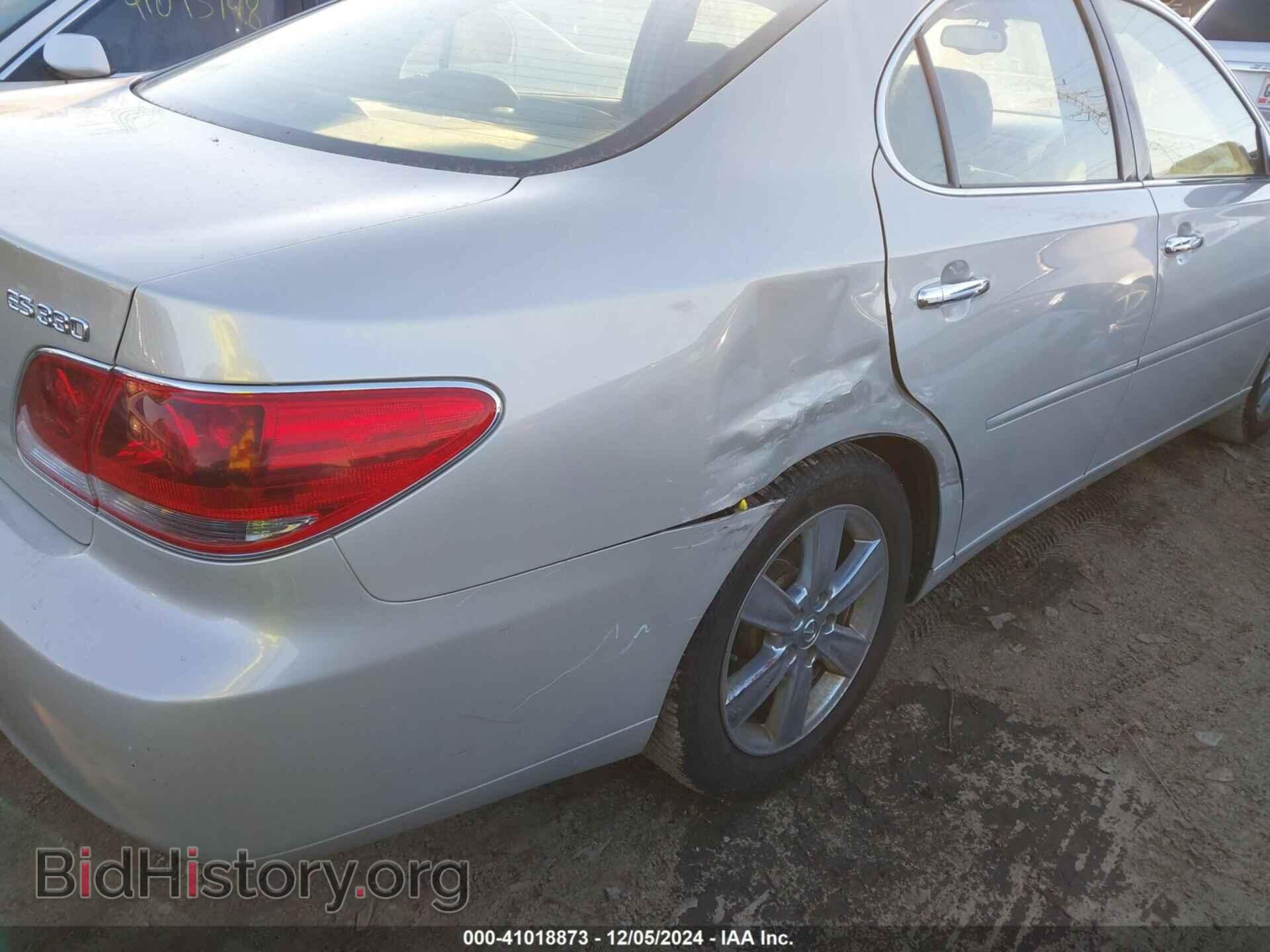 2005 LEXUS ES 330 - VIN: JTHBA30G555078769 - Фото 6