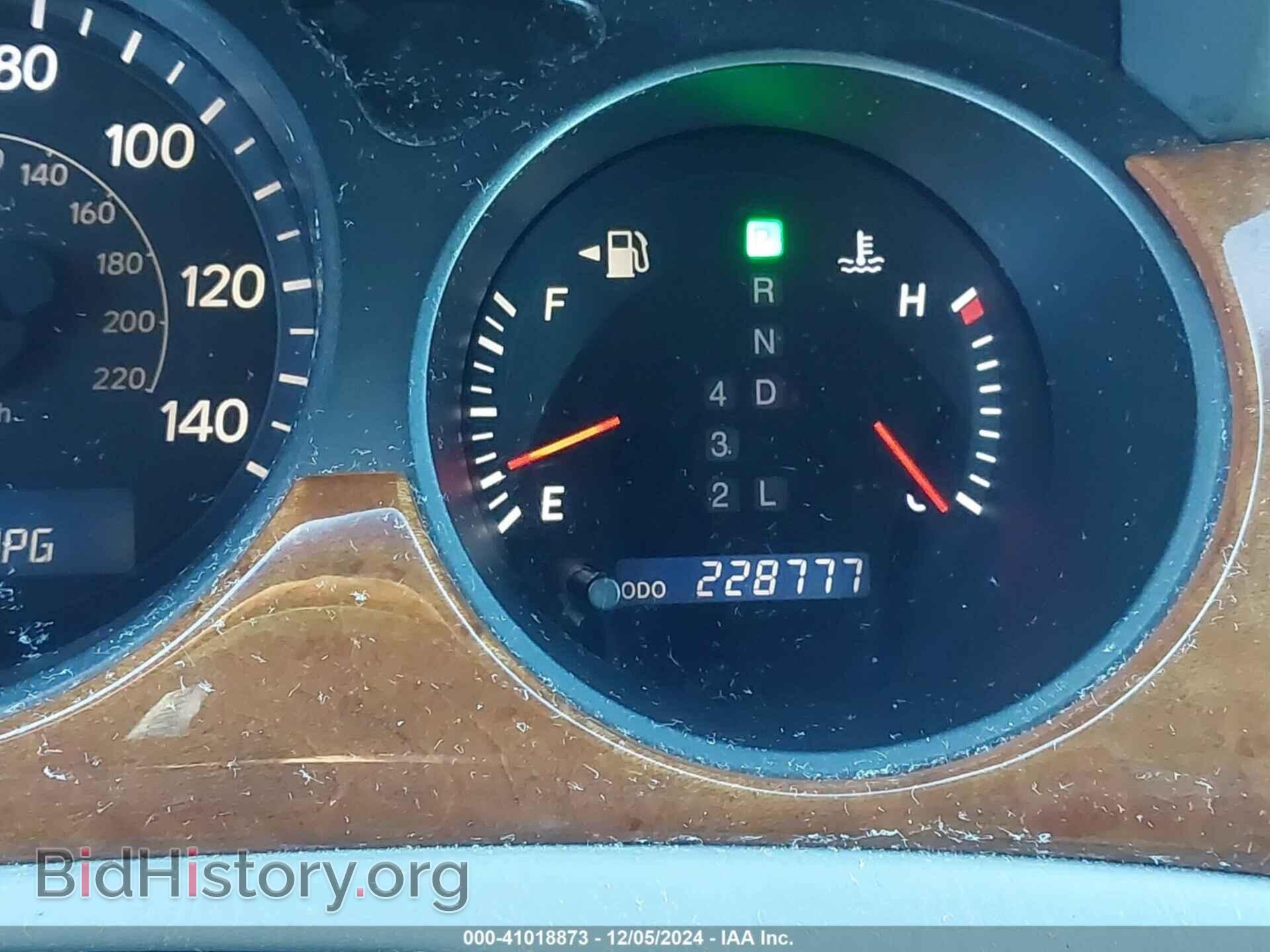 2005 LEXUS ES 330 - VIN: JTHBA30G555078769 - Фото 7