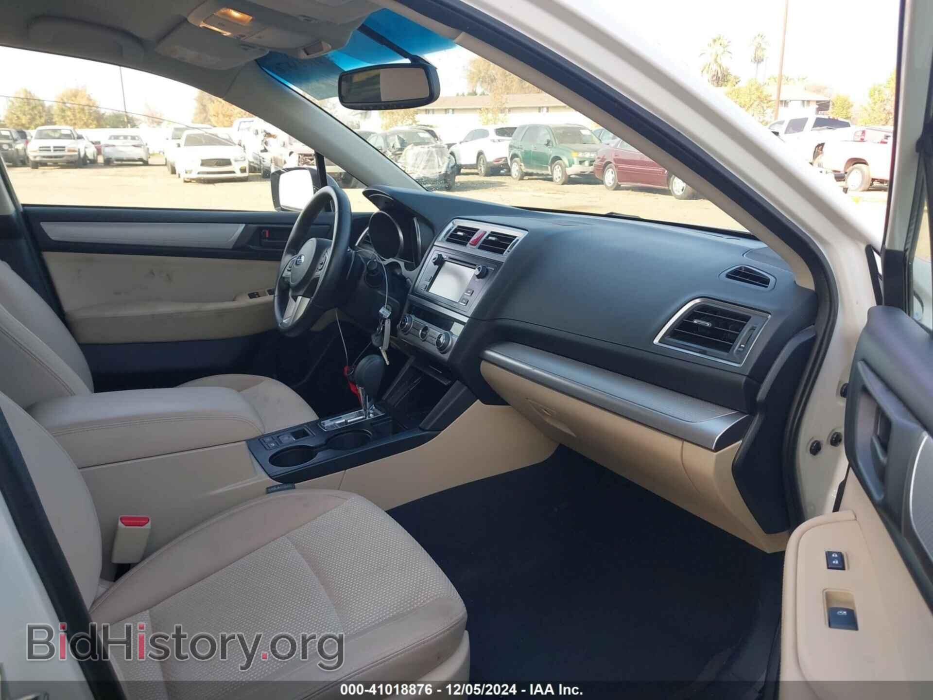 2015 SUBARU OUTBACK - VIN: 4S4BSAAC4F3328932 - Фото 5