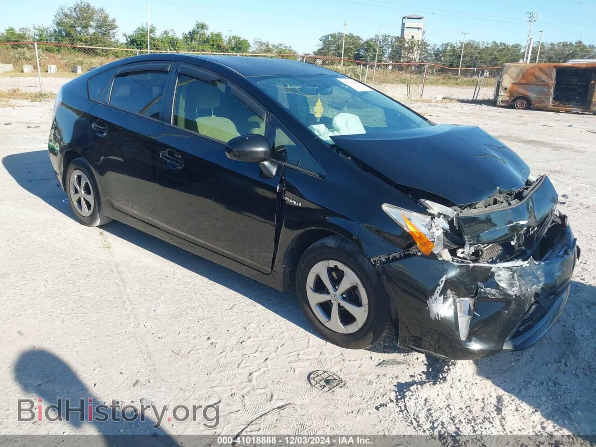 Photo JTDKN3DU3C5411926 - TOYOTA PRIUS 2012