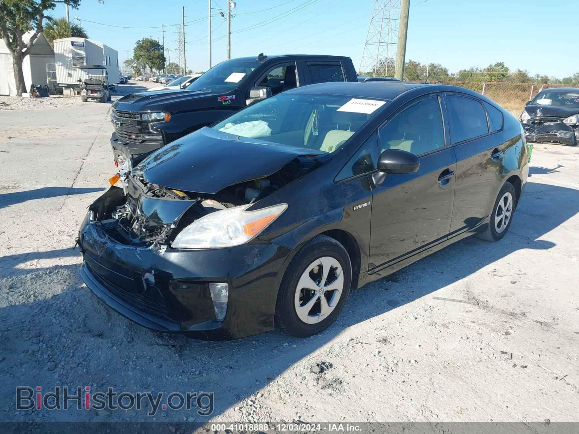 2012 TOYOTA PRIUS - VIN: JTDKN3DU3C5411926 - Фото 2