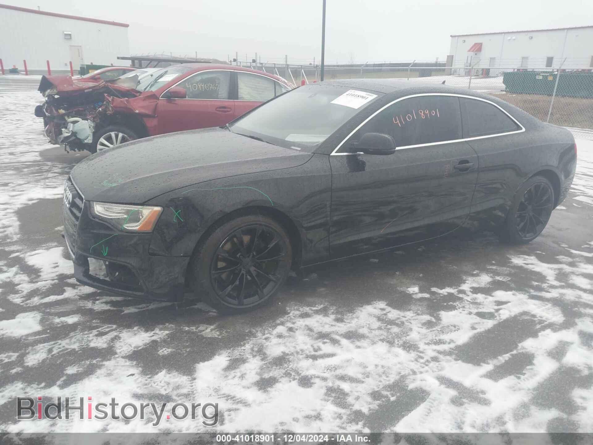 2013 AUDI A5 - VIN: WAULFAFR4DA020174 - Фото 2