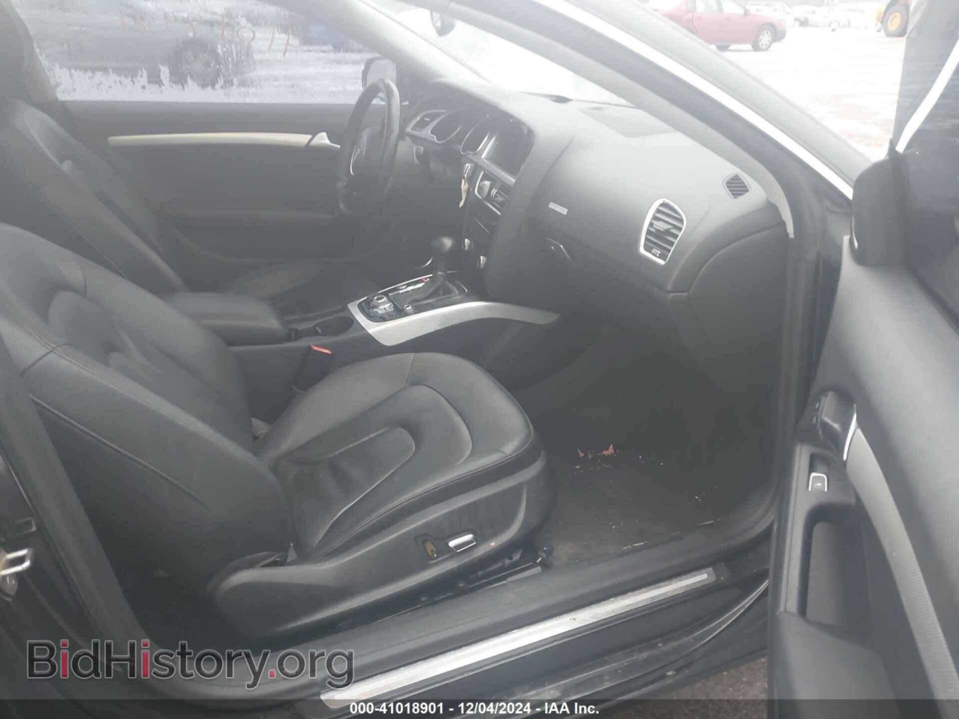 2013 AUDI A5 - VIN: WAULFAFR4DA020174 - Фото 5