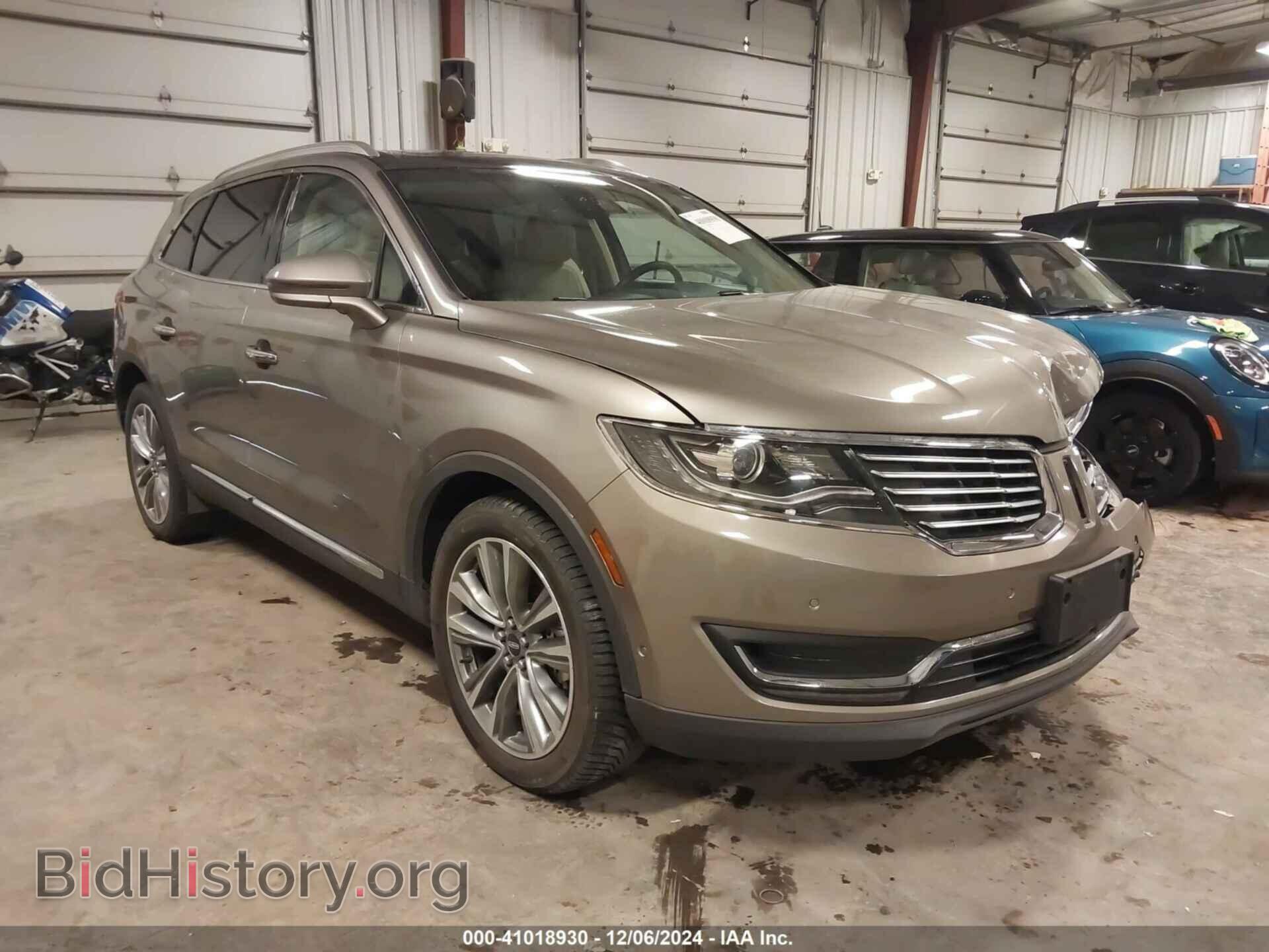 Фотография 2LMPJ8LP3HBL37565 - LINCOLN MKX 2017