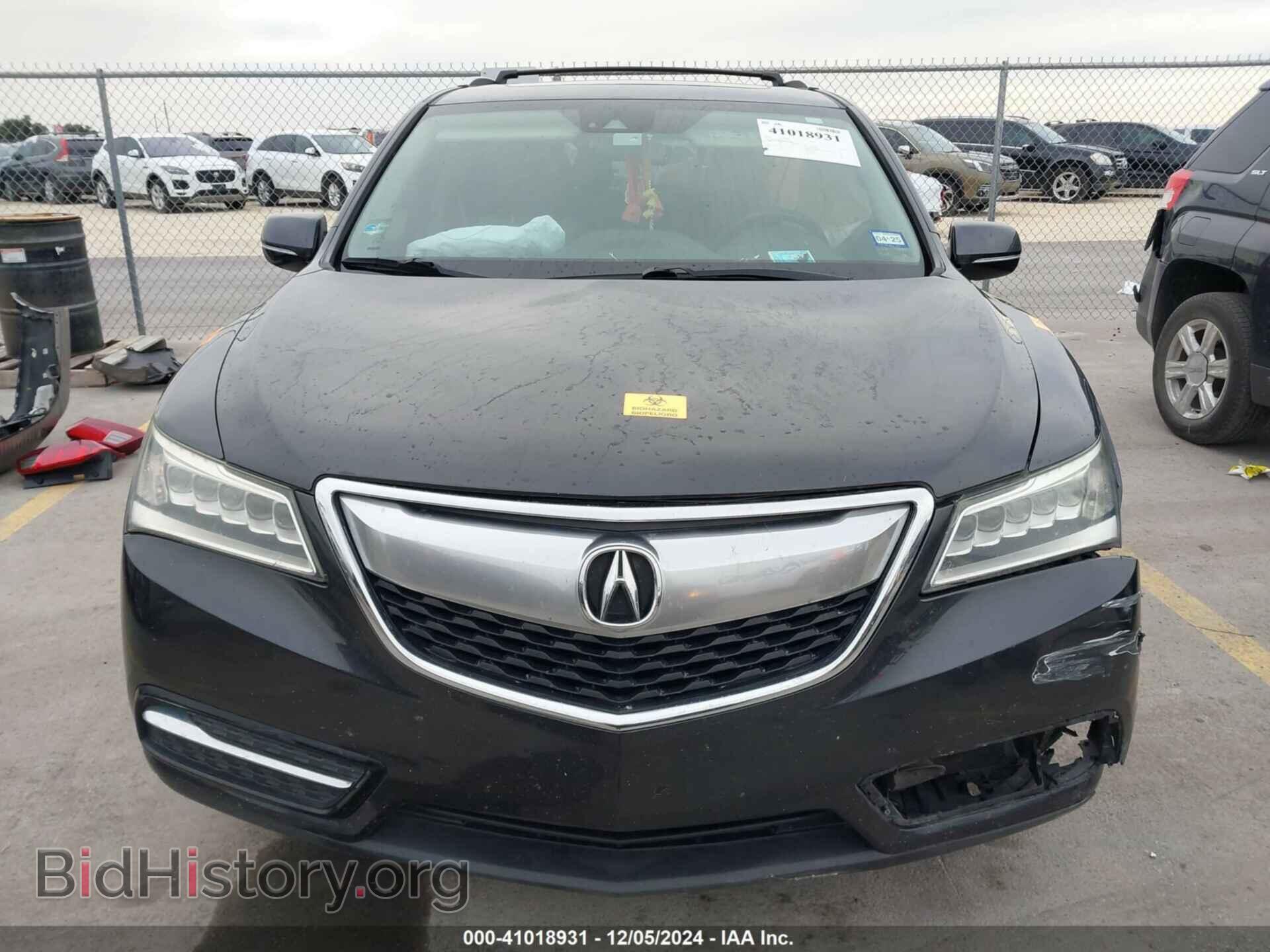 2016 ACURA MDX - VIN: 5FRYD4H49GB050329 - Фото 11