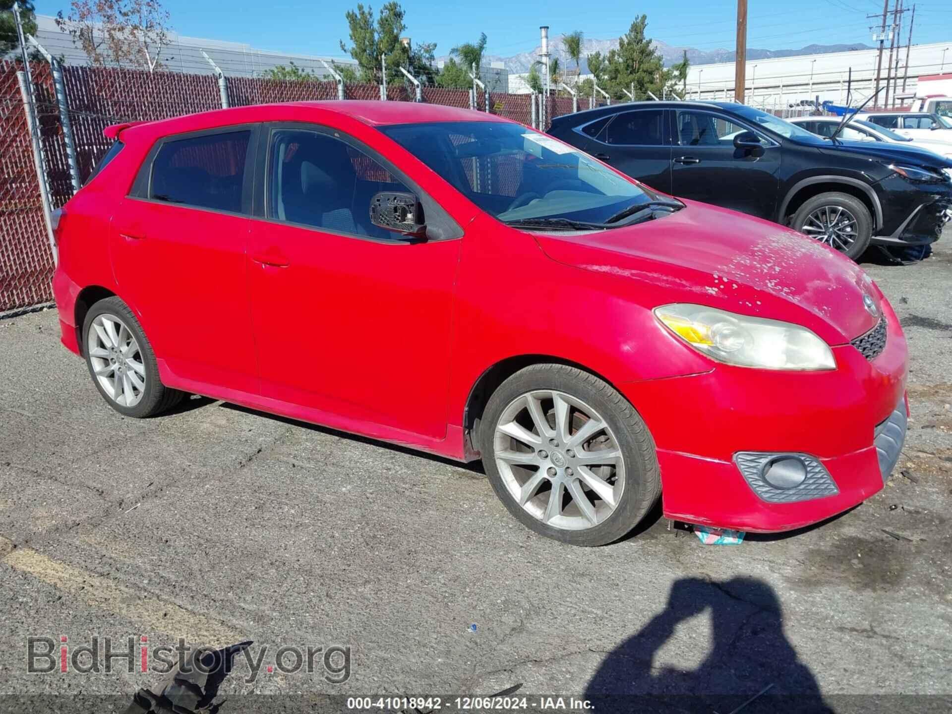 Photo 2T1GE40EX9C005616 - TOYOTA MATRIX 2009