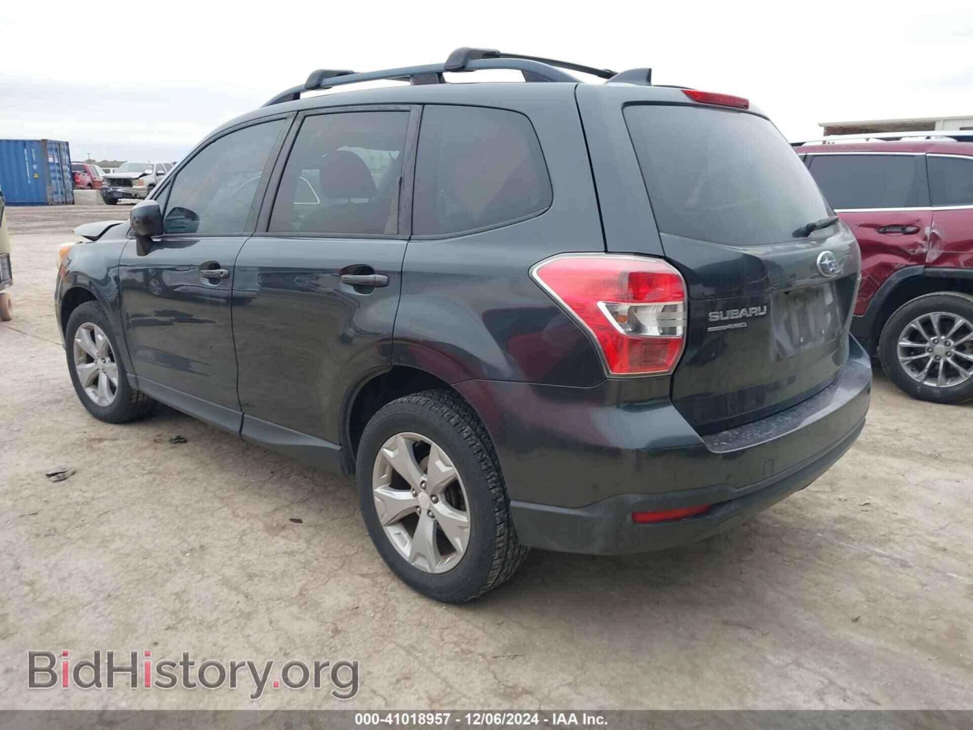 2016 SUBARU FORESTER - VIN: JF2SJADC2GH532170 - Фото 3