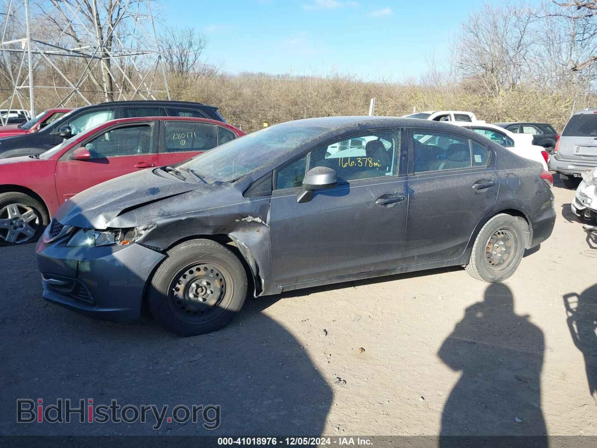 2013 HONDA CIVIC - VIN: 19XFB2F54DE077485 - Фото 14