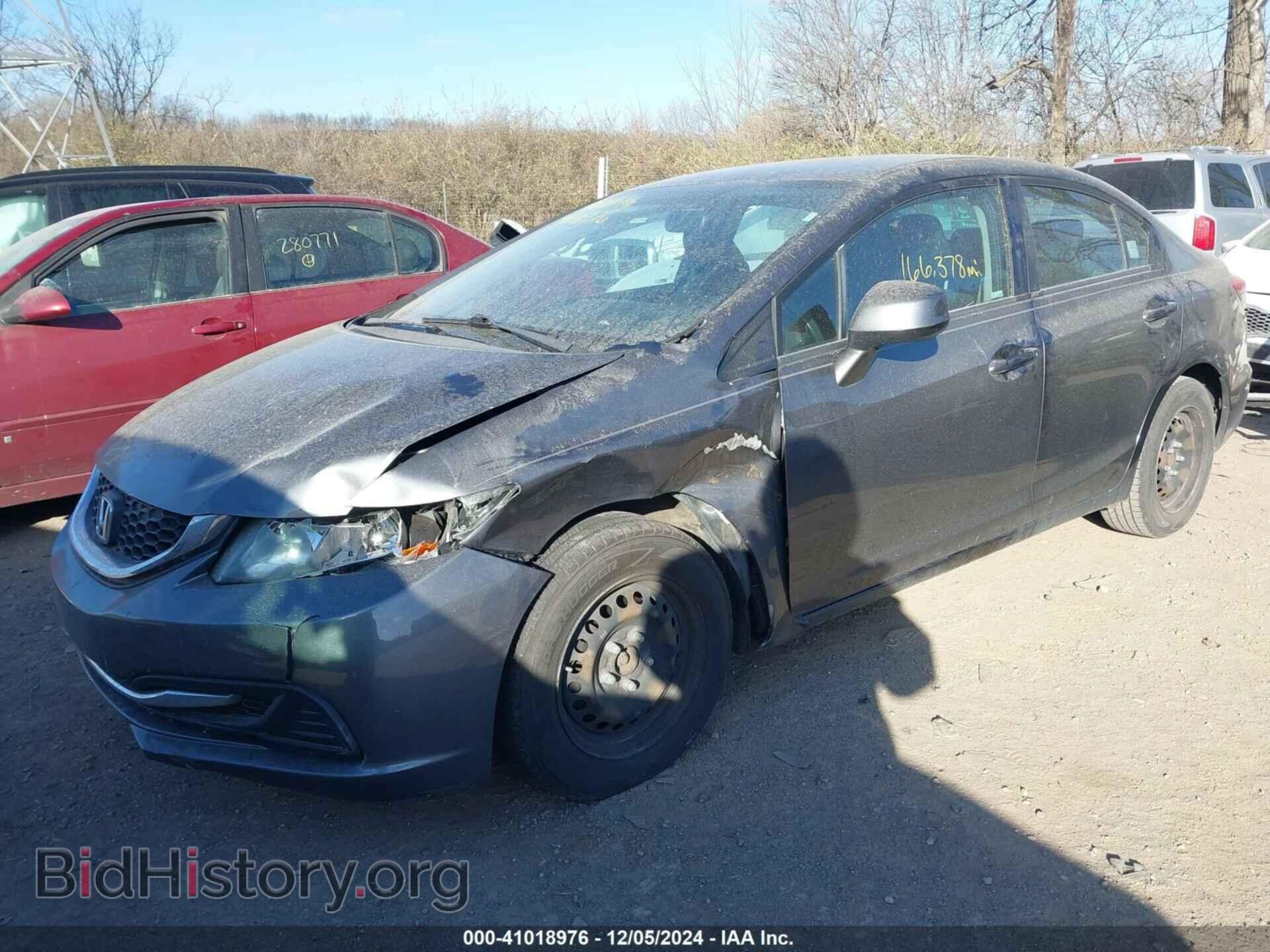 2013 HONDA CIVIC - VIN: 19XFB2F54DE077485 - Фото 6