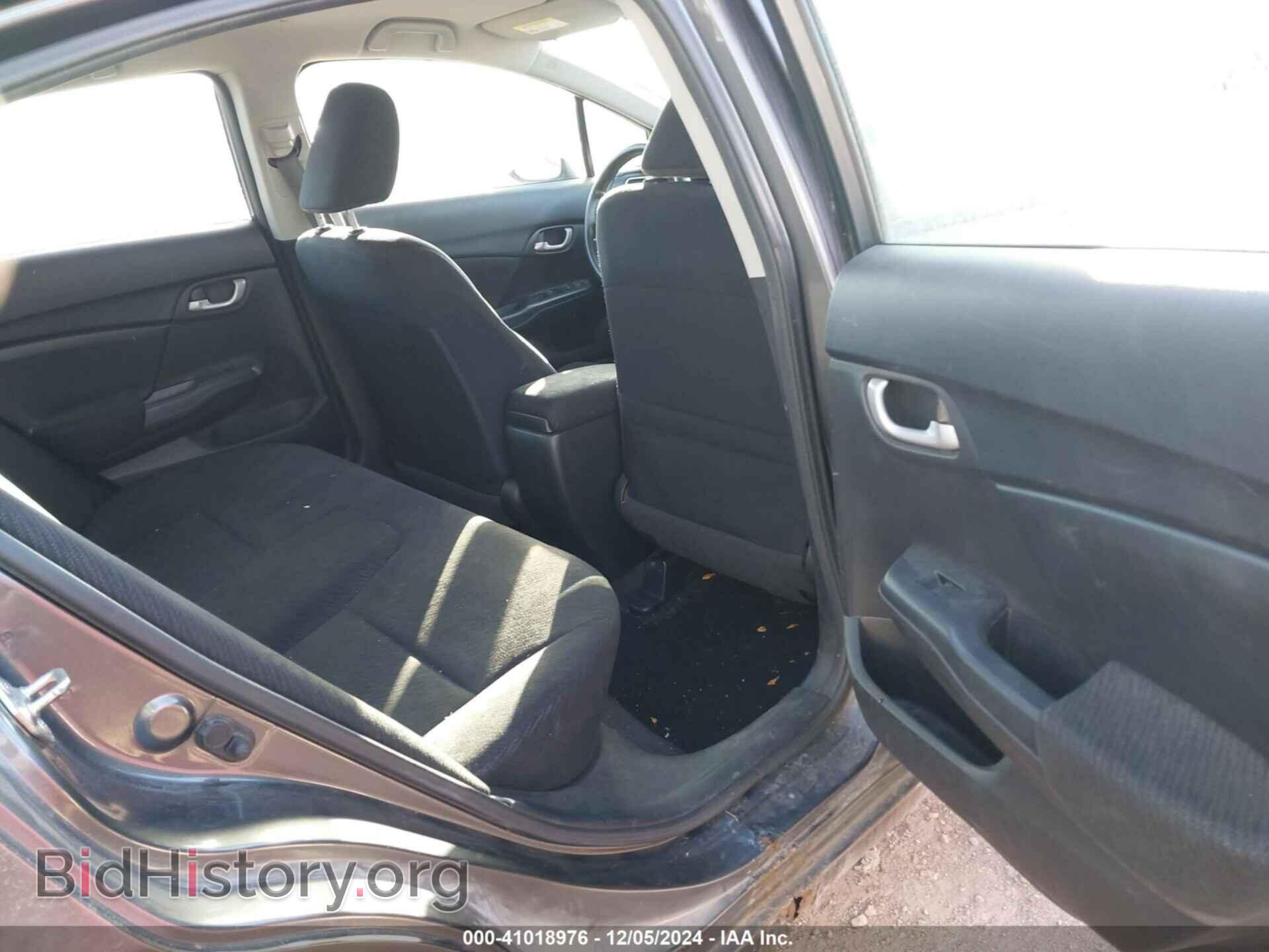 2013 HONDA CIVIC - VIN: 19XFB2F54DE077485 - Фото 8